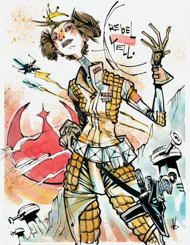 Rebel Yell (Princess Leia)