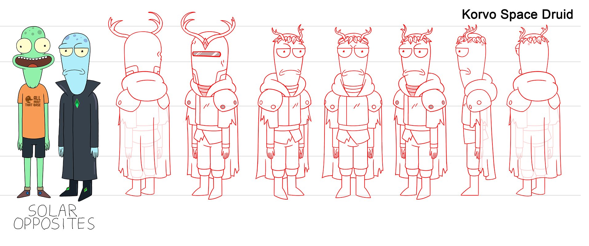   Solar Opposites   Korvo Space Druid  Hulu/20th Television Animation 