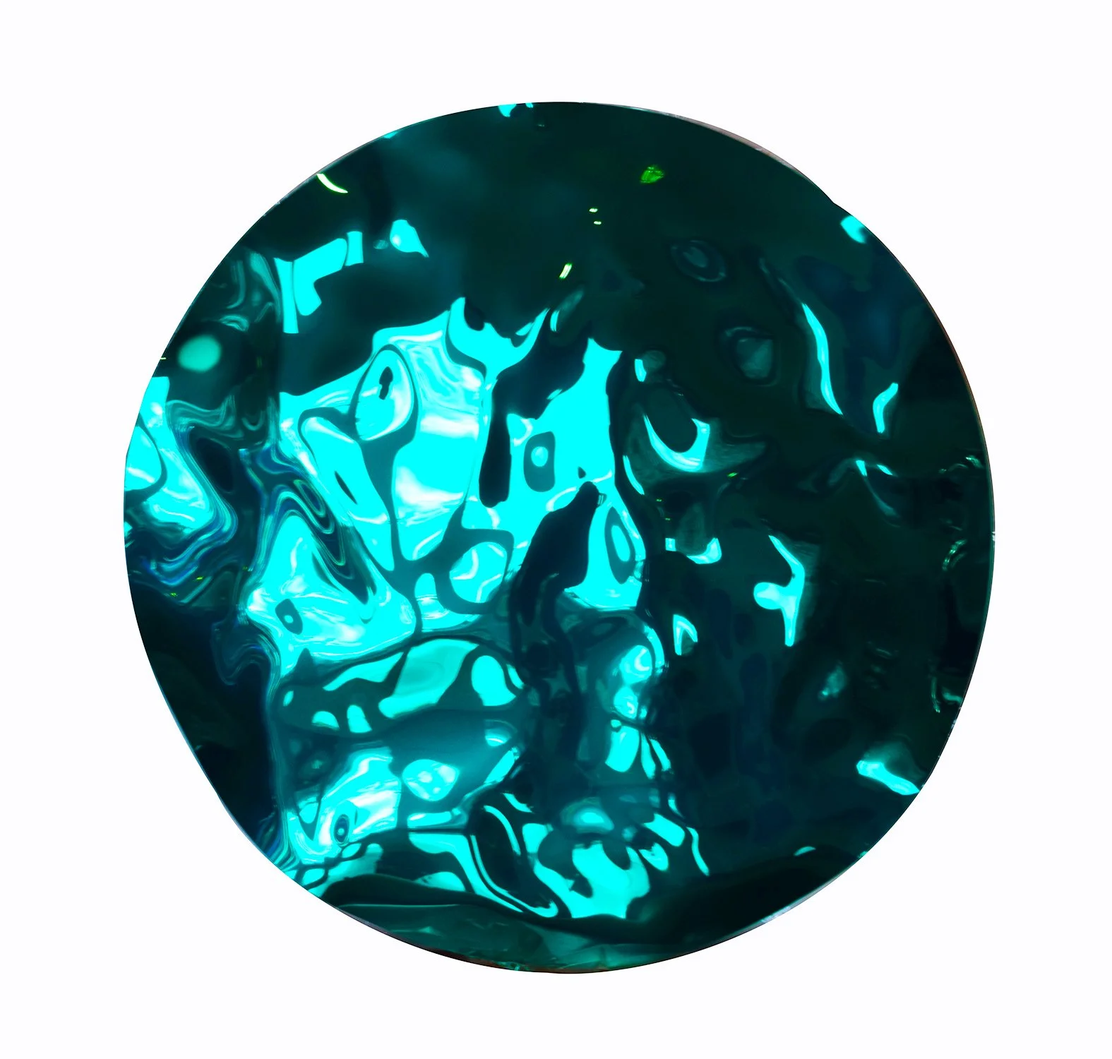 Green 90 cm Unique Sculptural Large 3-Dimensional Contemporary Abstracts