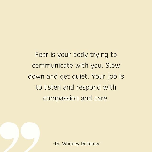 Fear isn&rsquo;t a fun emotion to feel. It&rsquo;s pretty unpleasant actually. Fear puts us into fight, flight, or freeze mode which determines how we&rsquo;ll behave in situations that we&rsquo;ve perceived to be threatening.

Rarely do we pause to 