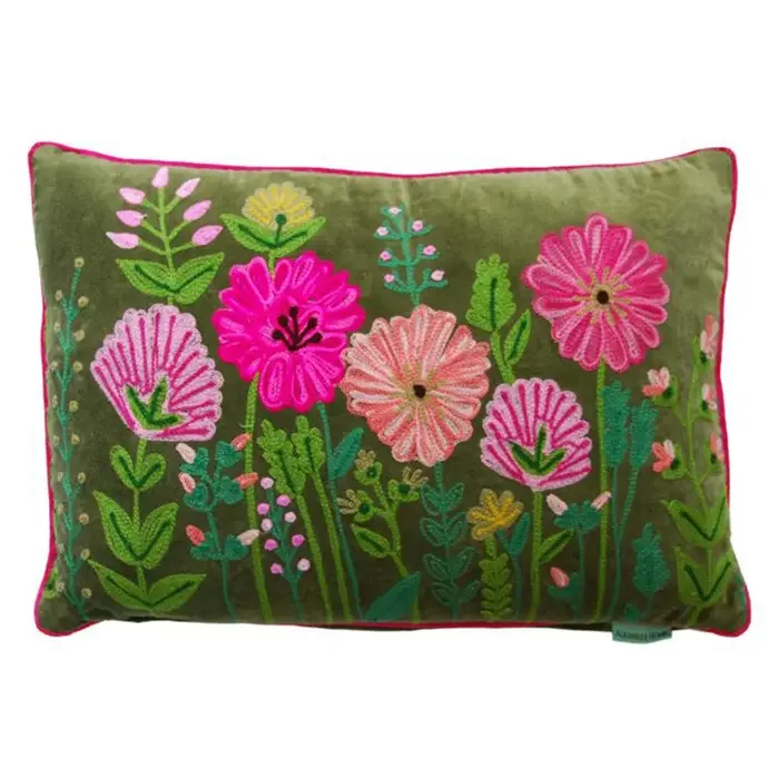 [CU24016] Ensley Velvet Cushion (Moss).webp