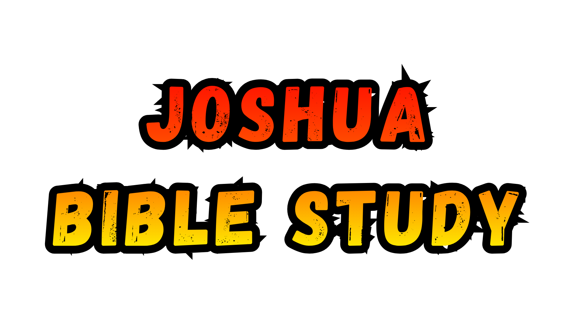 Joshua Bible Study