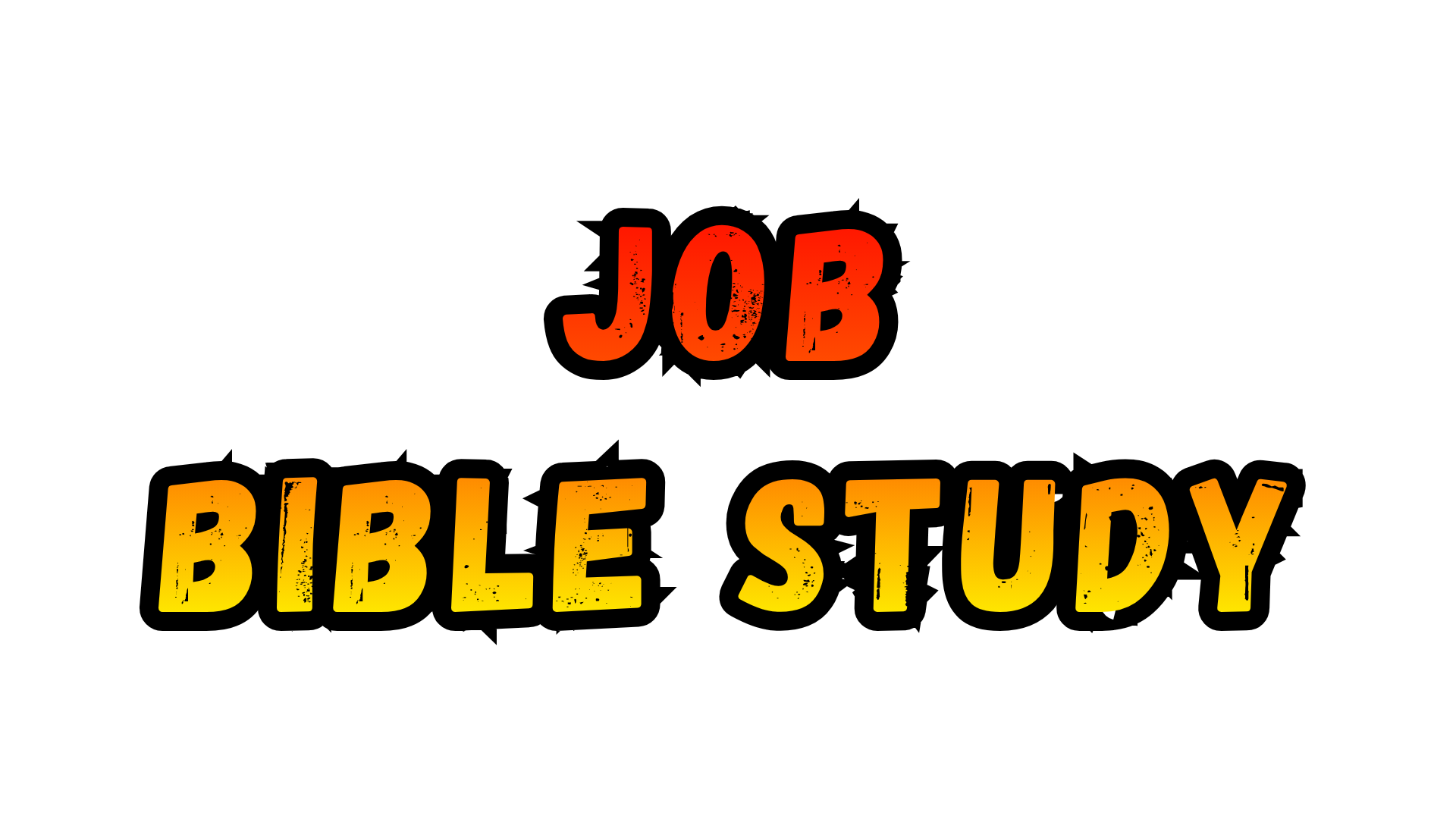 Job Bible Study