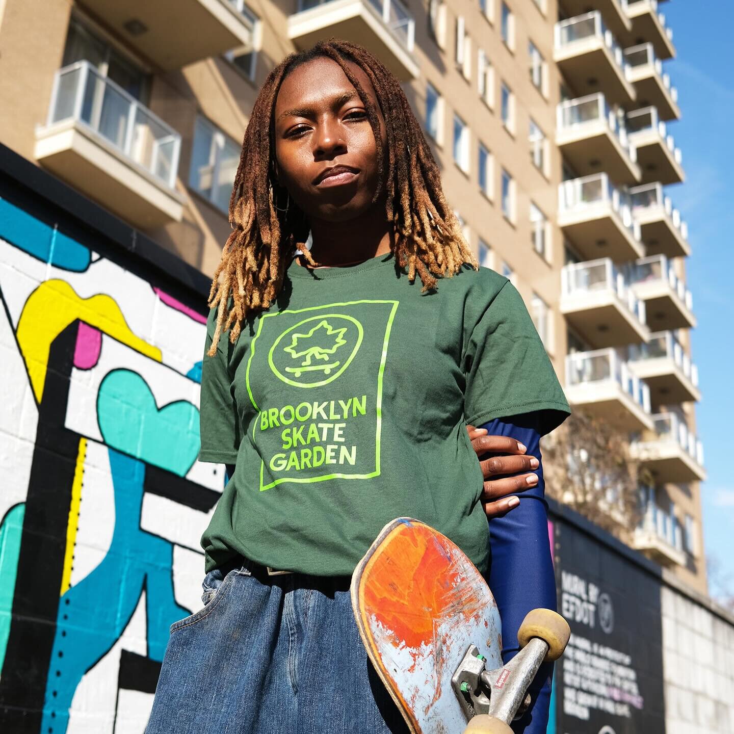 🚨SPECIAL WEEKEND SALE 🚨

All Brooklyn Skate Garden Tees are $10! 
Help support our community organization. 

💚 Dark Green BSG Shirt
💚 Lime Green Fitted BSG Shirt
💚 Lime Green Youth BSG Shirt

Sale ends at 3pm Monday, March 11! Shop now at the li