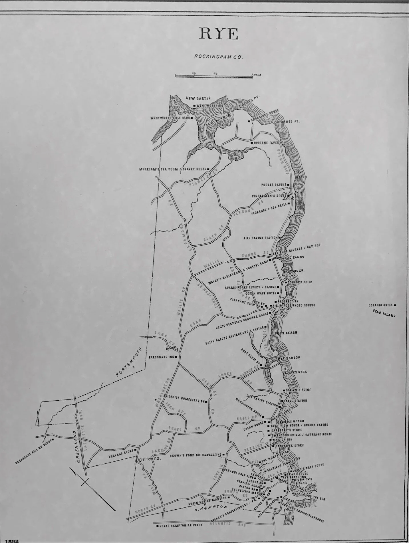 Roads Of Rye NH Rye Historical Society