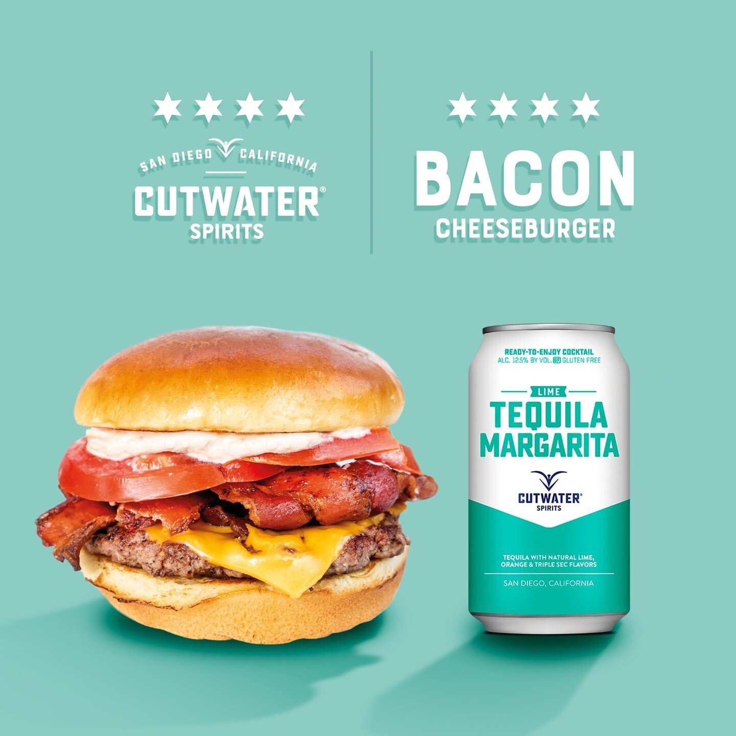 Something new has arrived! Come in and pair your favorite burger with one of #cutwaterspirits drinks! Margarita, Vodka Mule, or Blood Mary.  Cheers!