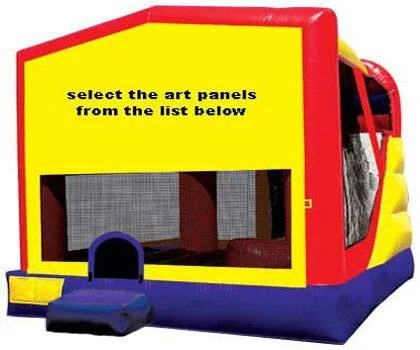 4 in 1 Panel Jump Castle ( 15 x 17)