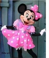 Minnie Mouse Mascot (Pink)