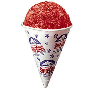 Sno-Cone Cups (1 Dozen)