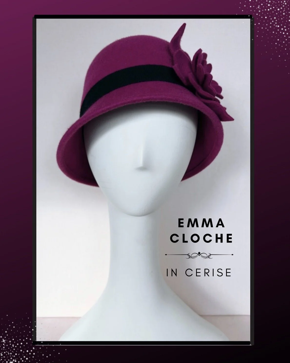 Emma Cloche in Cerise