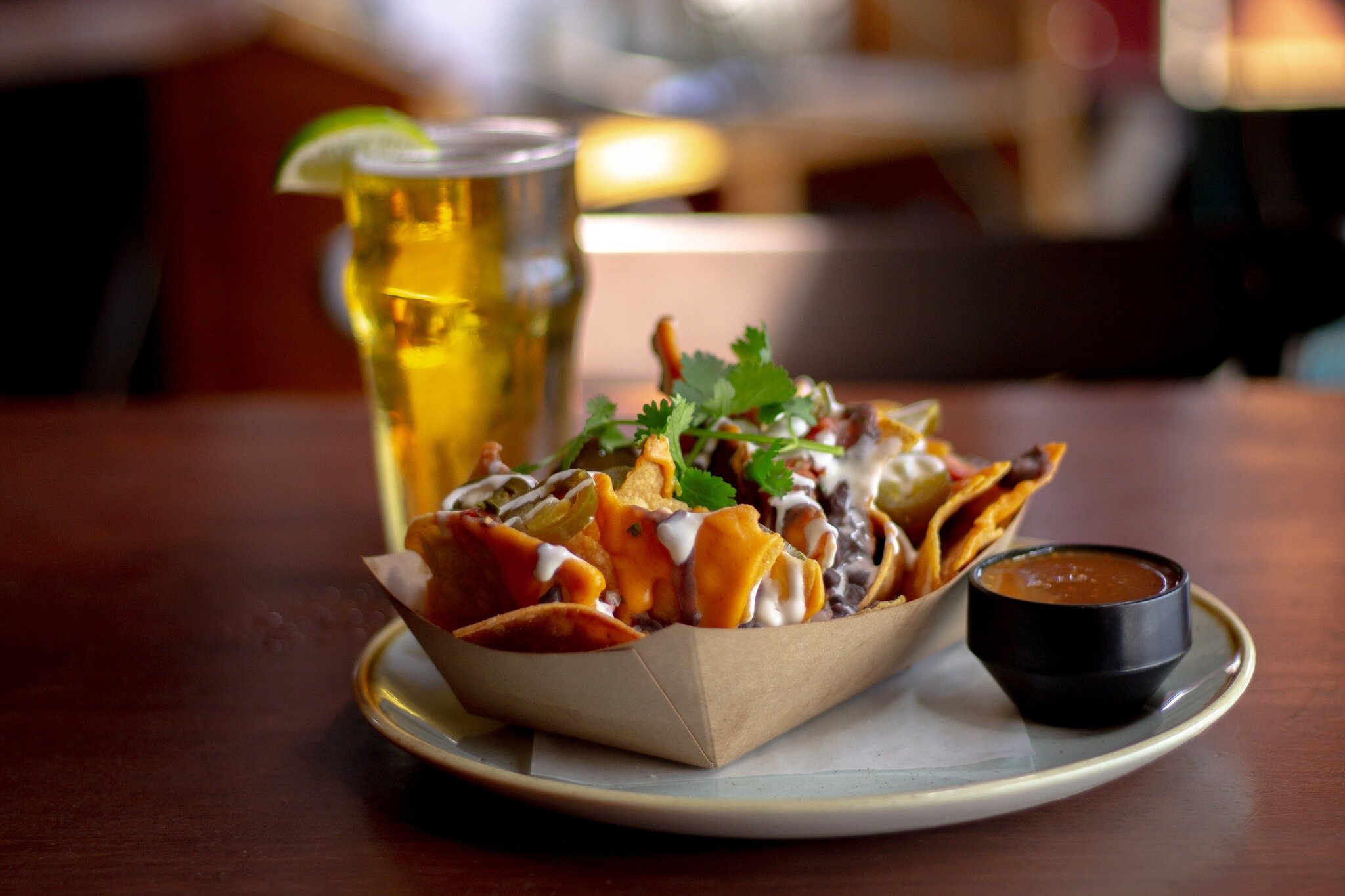 Start your weekend on a happy note with some nachos &amp; a beer! 3-6 PM, see you here 🍻