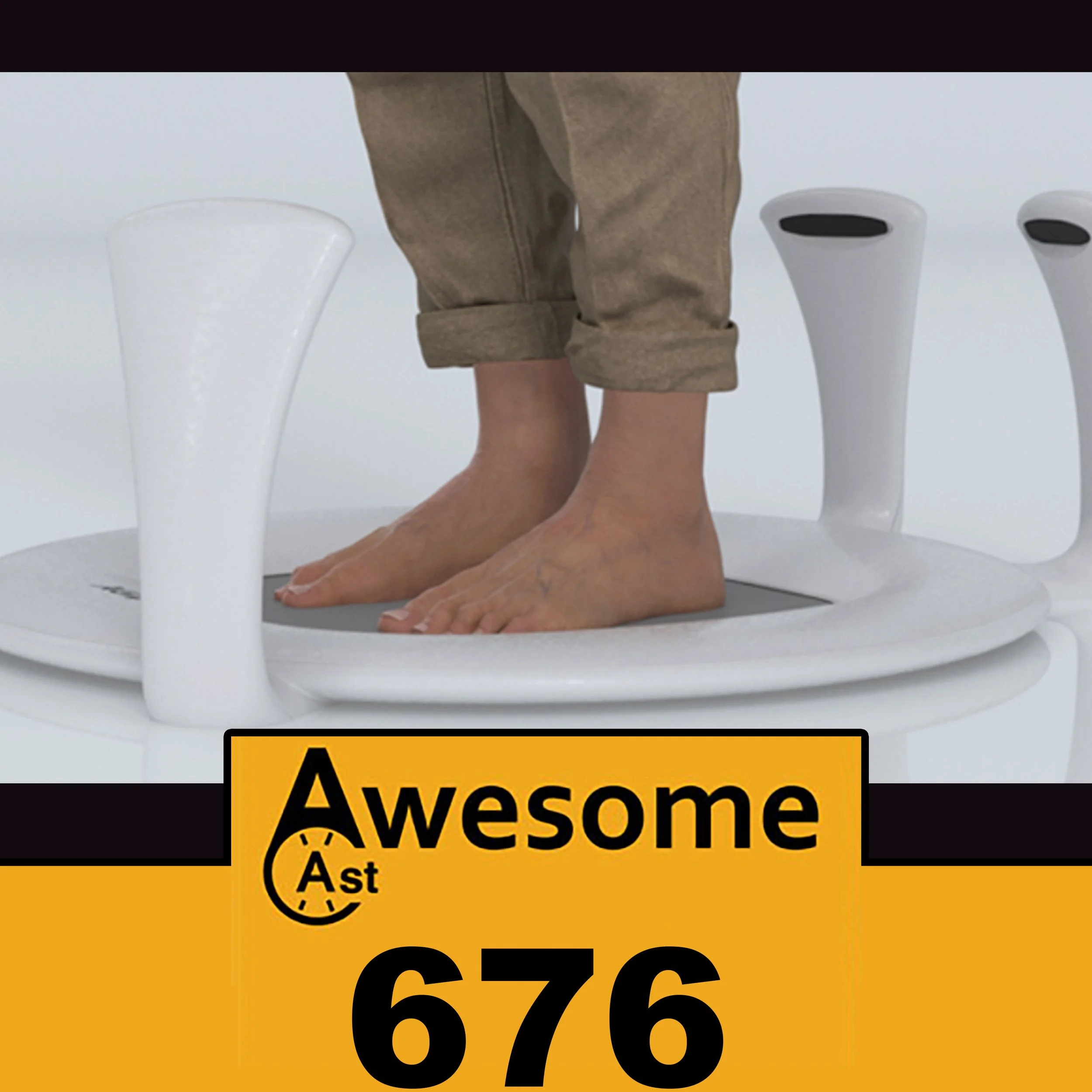 AwesomeCast 676: Podnar Needs a New Pair of Scanned Shoes