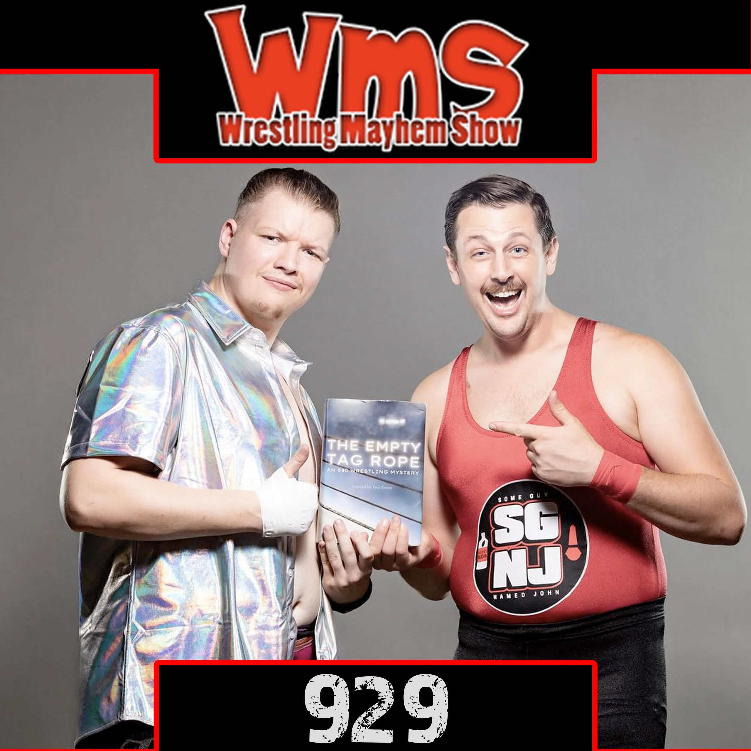 Wrestling Mayhem Show 929: The Empty Tag Rope Book Tour Continues