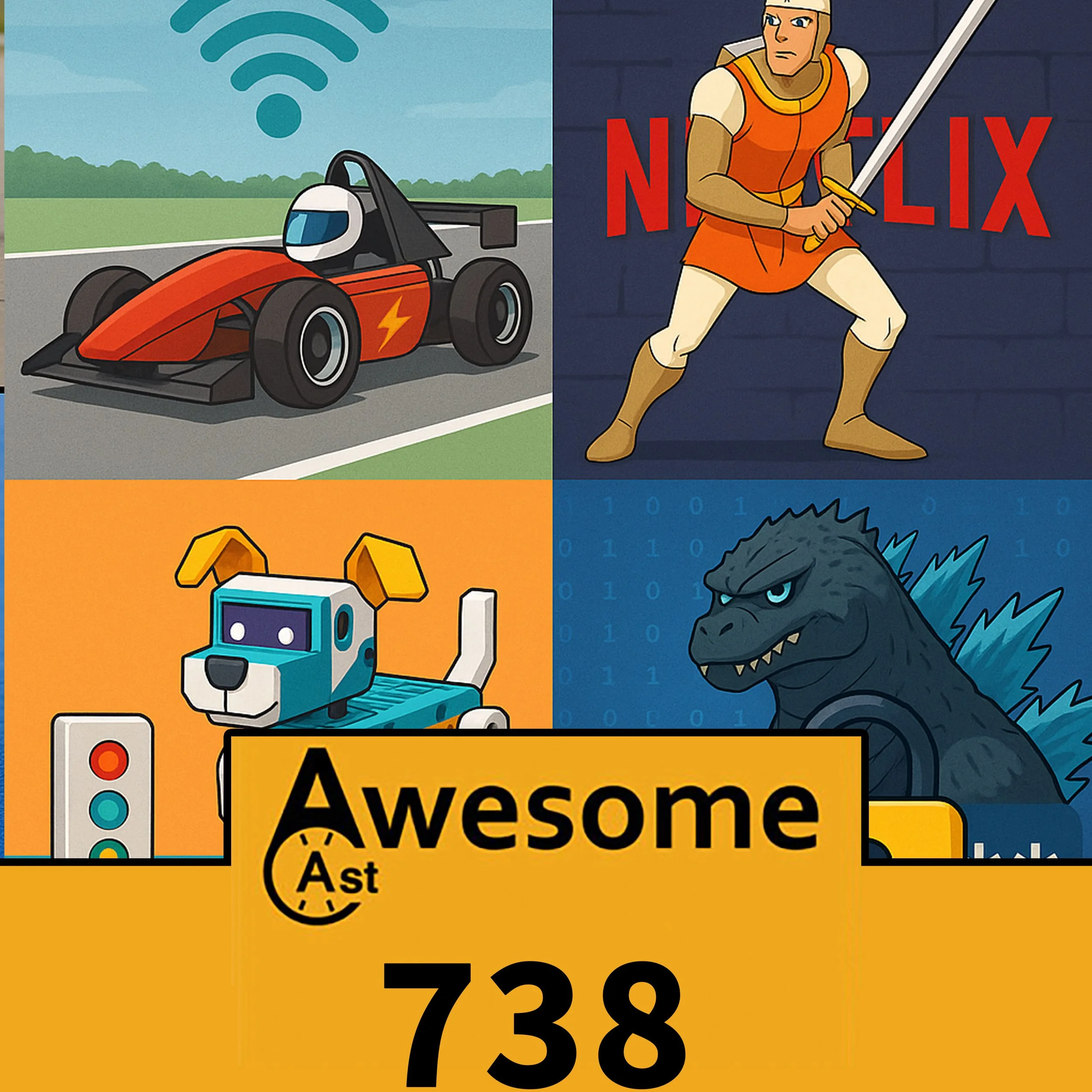 AwesomeCast 738: Password Leaks, Lizard Geeks &amp; LEGO Sneaks