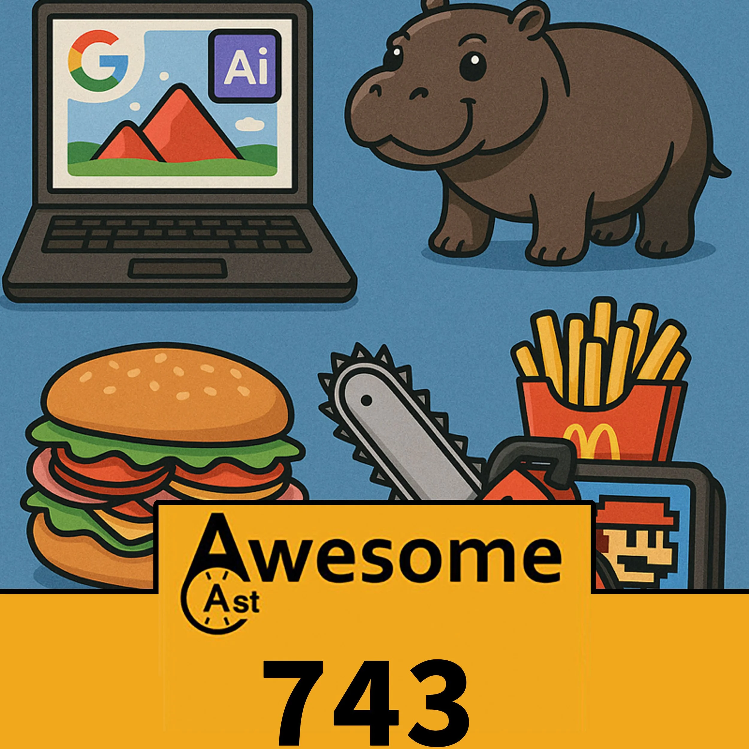 AwesomeCast 743: Grok This! Google AI, Chainsawed Sandwiches & Mario Paint Returns