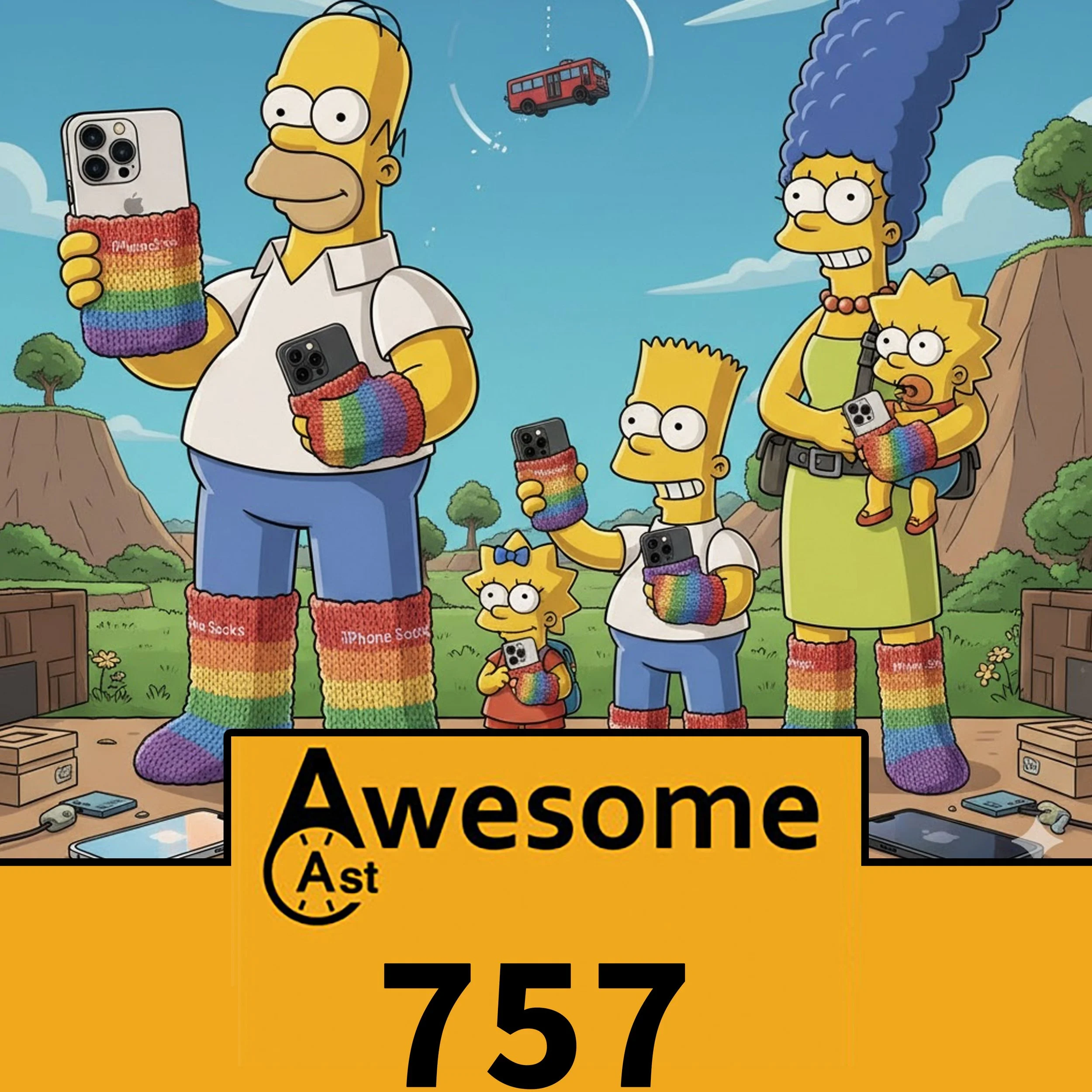 AwesomeCast 757: Simpsons Invade Fortnite + Apple’s Bizarre New Gadget