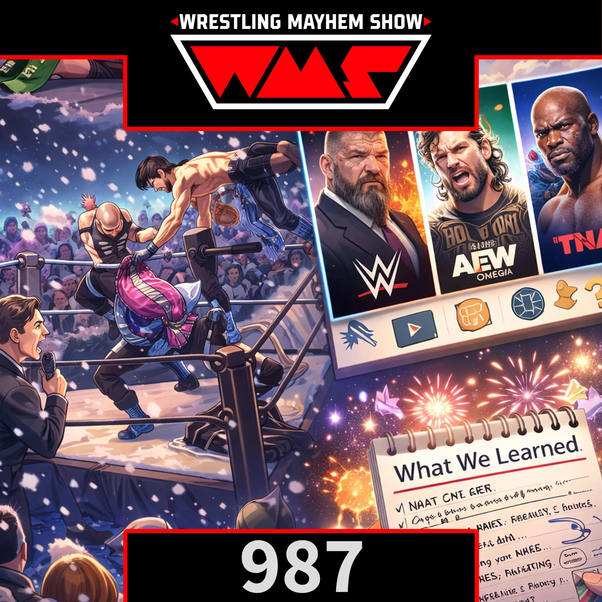 Wrestling Mayhem Show 987: 2025 Wrap Up And Farewell to John Cena