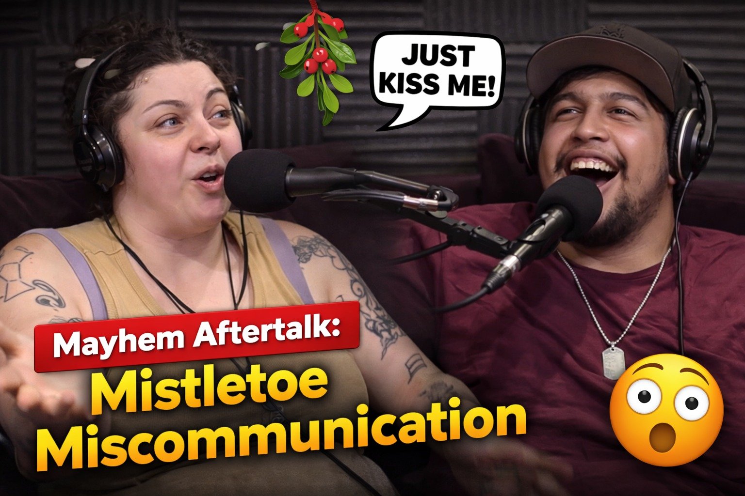 Now on www.patreon.com/wrestlingmayhemshow 

😂🚨 WHEN THE HINTS ARE TOO OBVIOUS&hellip; AND STILL MISSED 🚨😂

Mistletoe.
Eye contact.
THE MOST OBVIOUS SIGNALS POSSIBLE&hellip;

&hellip;and somehow it STILL didn&rsquo;t click 🤦&zwj;♂️

This Afterta