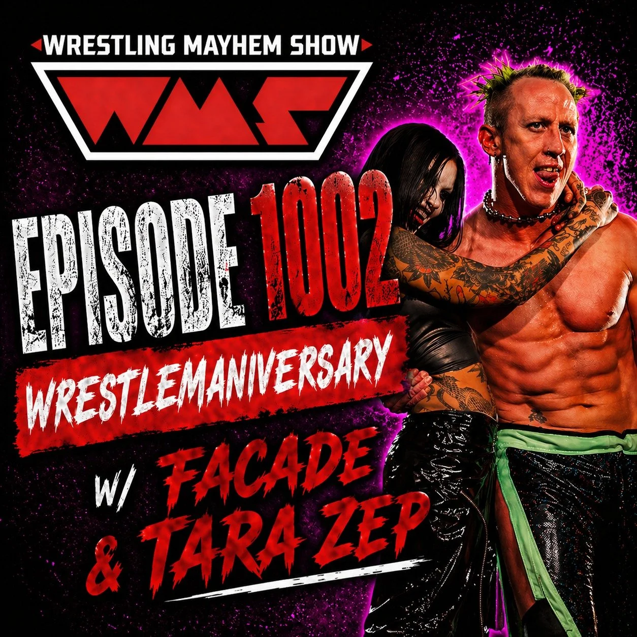 Now at www.WrestlingMayhemShow.com 

Facade &amp; Tara Zep join Sorg, Rizz &amp; Mad Mike after one of the WILDEST WrestleMania weeks ever 🤯

From Vegas chaos to Power Slap, JCW, Lodestone, and even a 💍 wedding officiated by Mick Foley&hellip; yeah