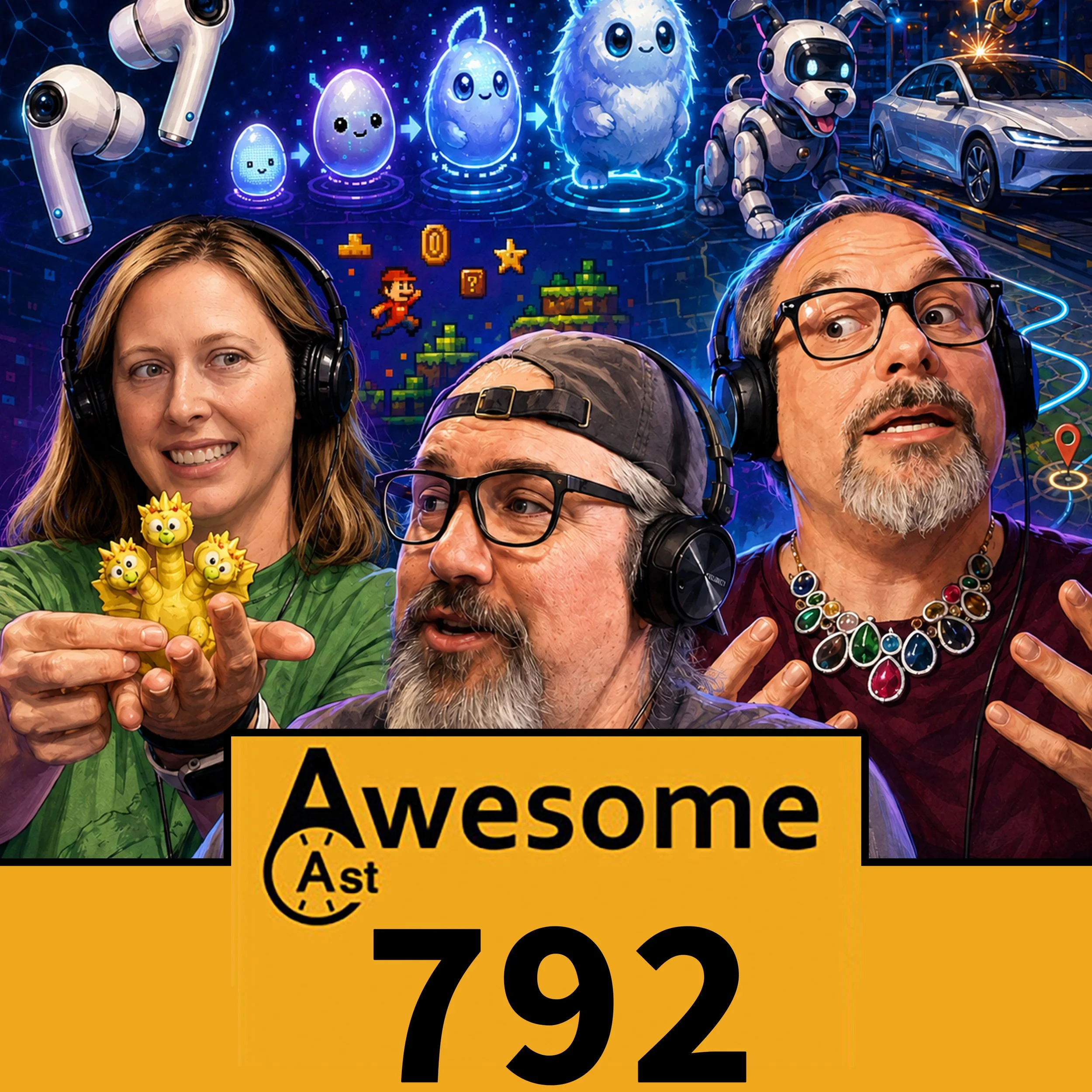AwesomeCast 792: Apple’s Camera AirPods and an AI Tamagotchi?