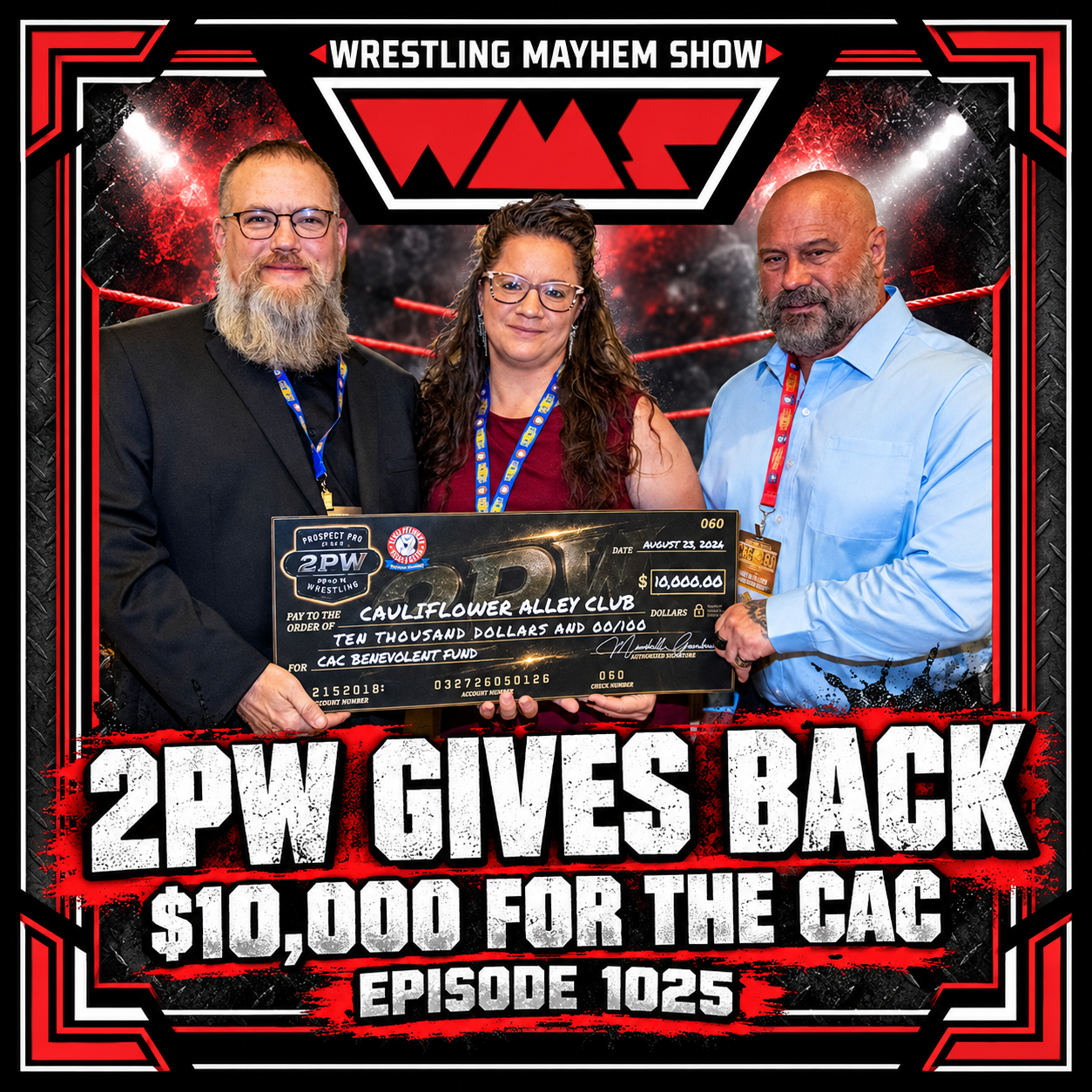 Wrestling Mayhem Show 1025: 2PW Gives Back with Marshall Gambino, Emily D, Paul Atlas and Jason Tyler