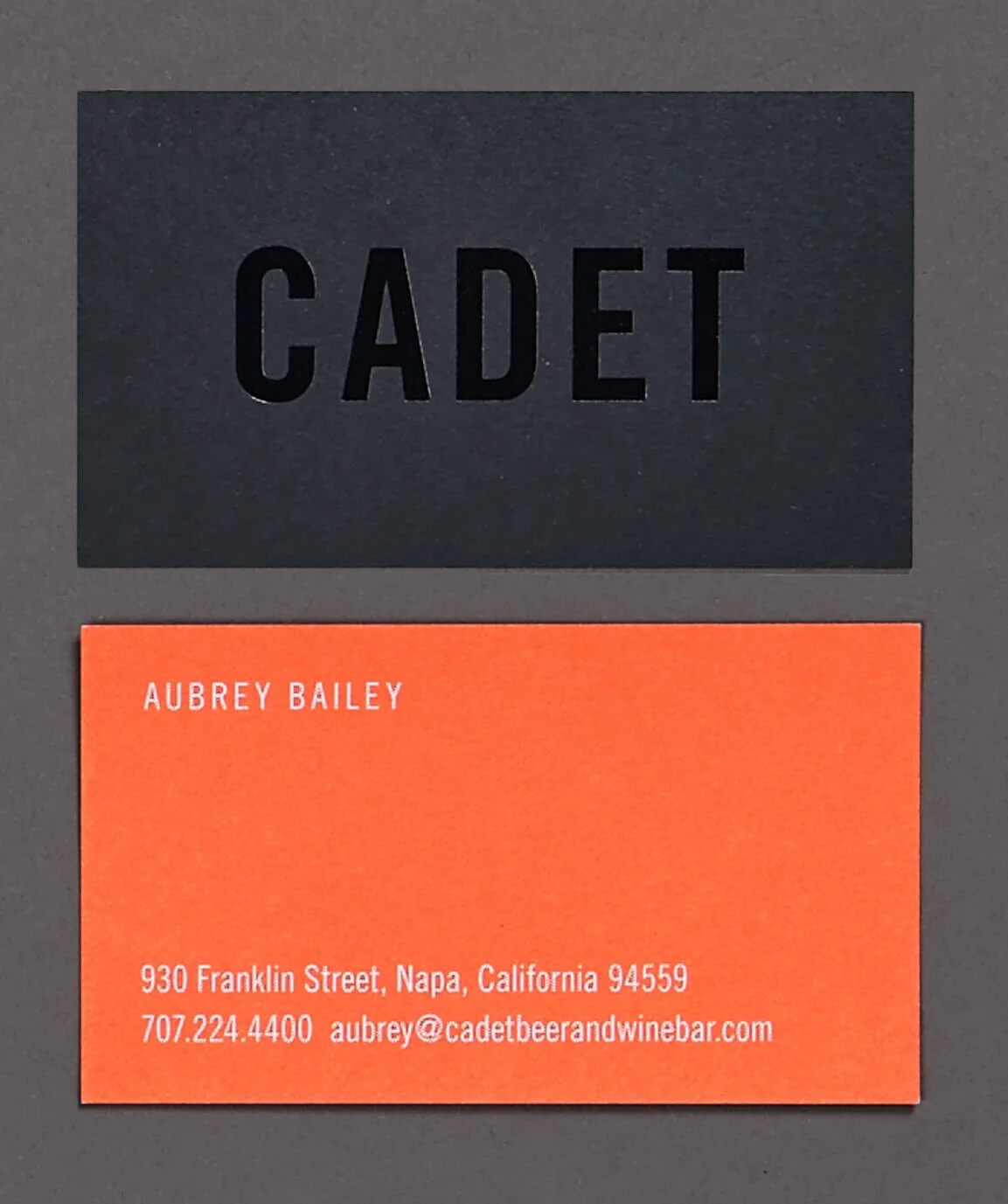 Business Card: Cadet