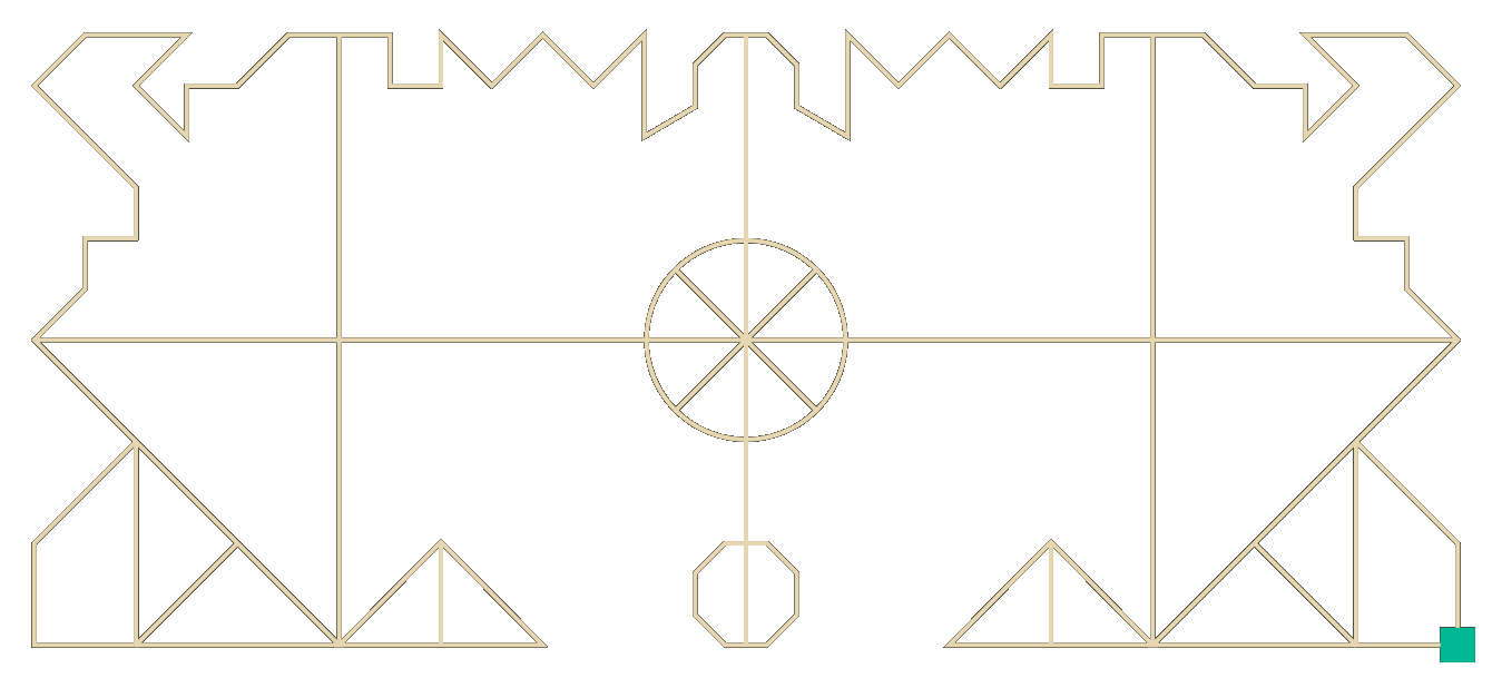 abstract symmetry aqua straight line balancing space esoteric metaphysical circle geometry