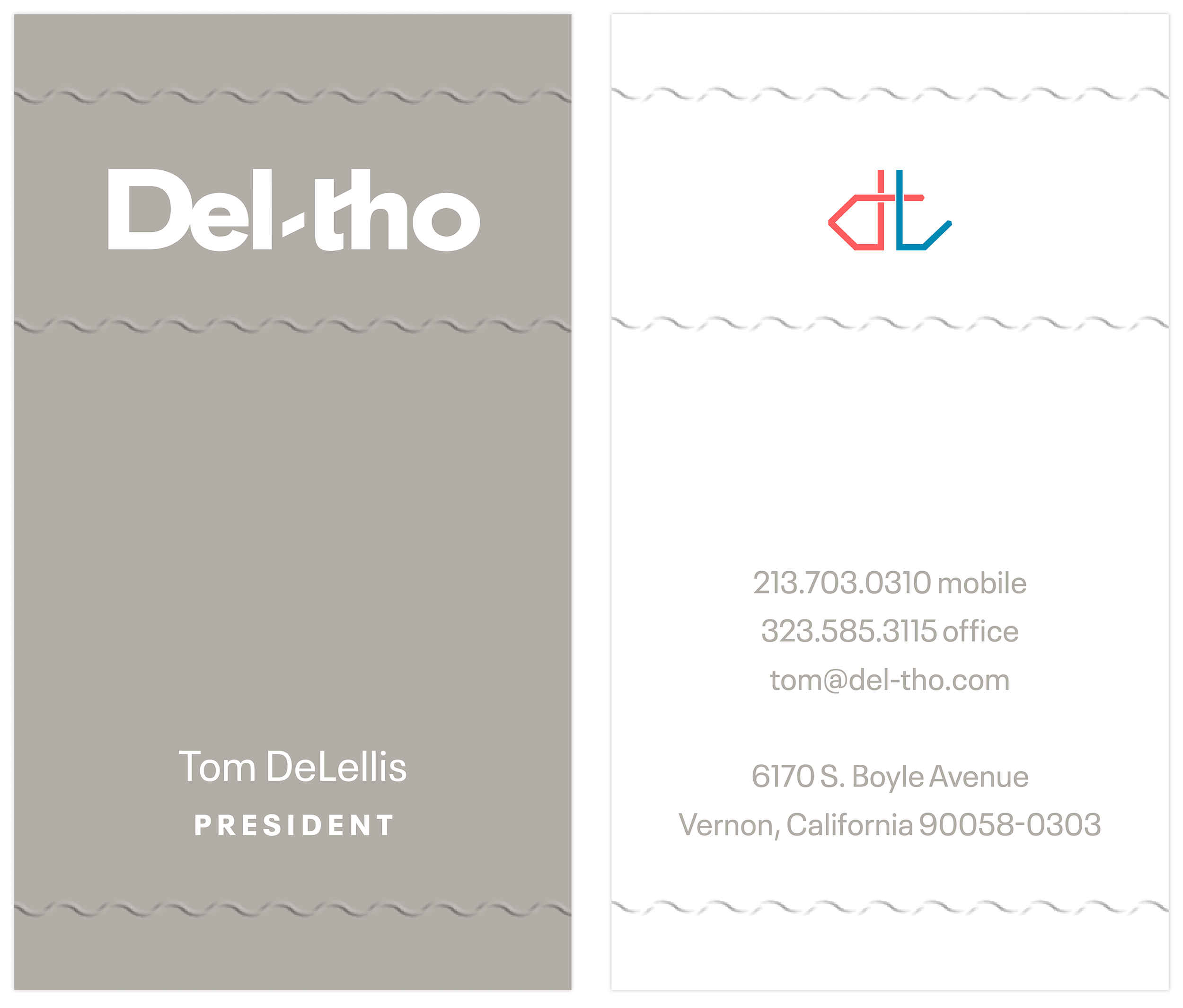Business Card: Del-tho