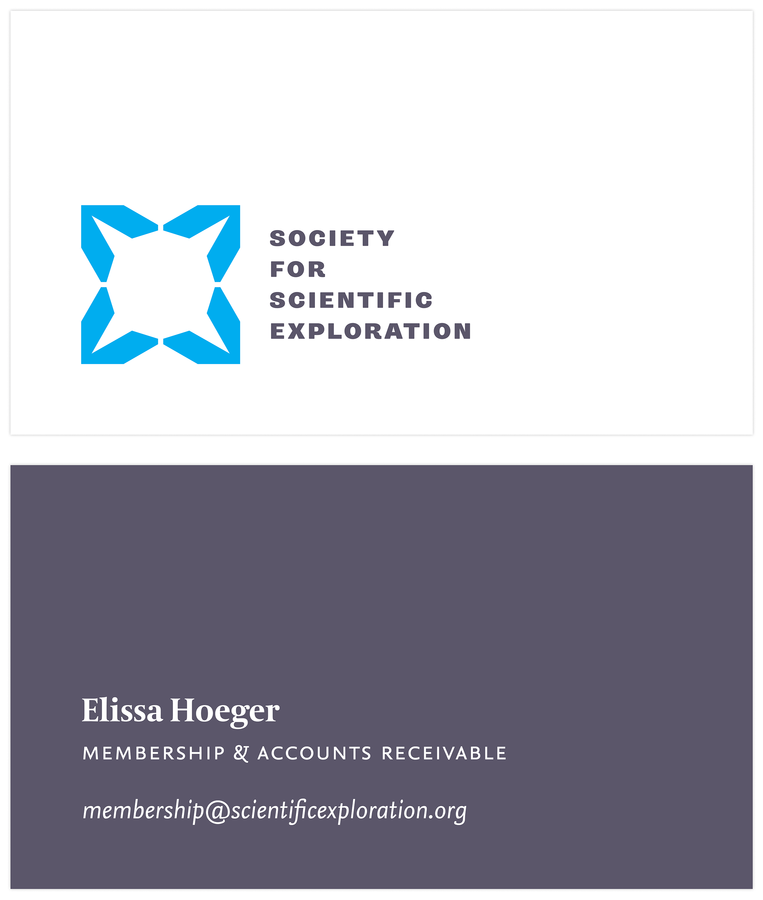 Business Card: Society for Scientific Exploration