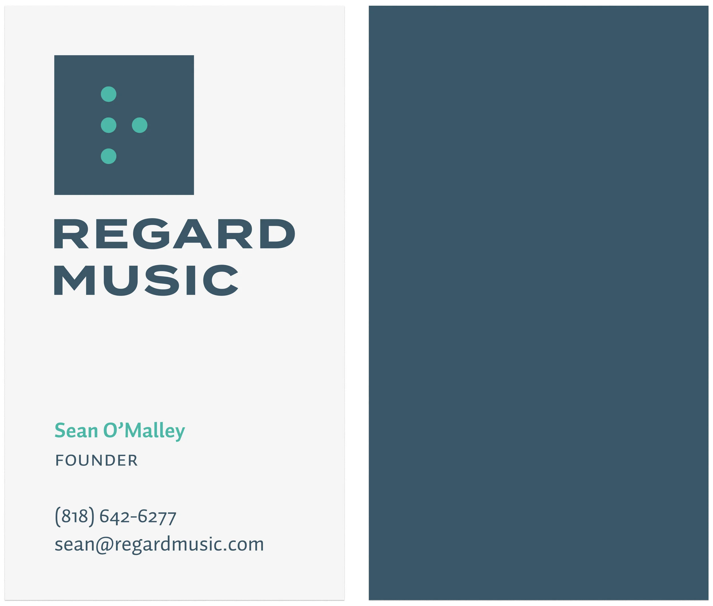 Business Card: Regard Music