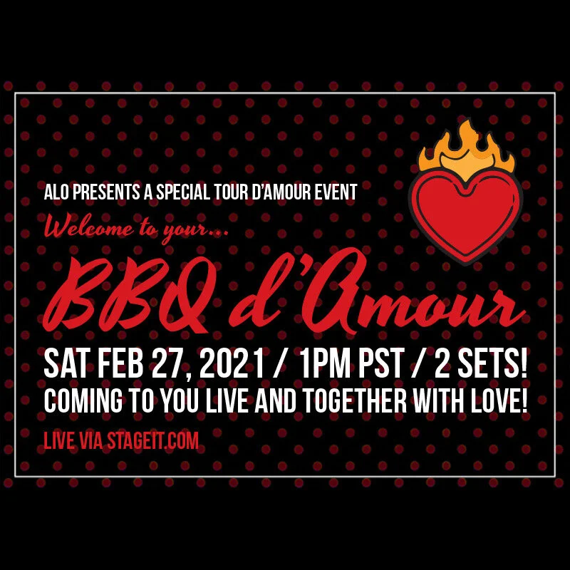 ALO Live and Together! Two Sets for BBQ d'Amour
