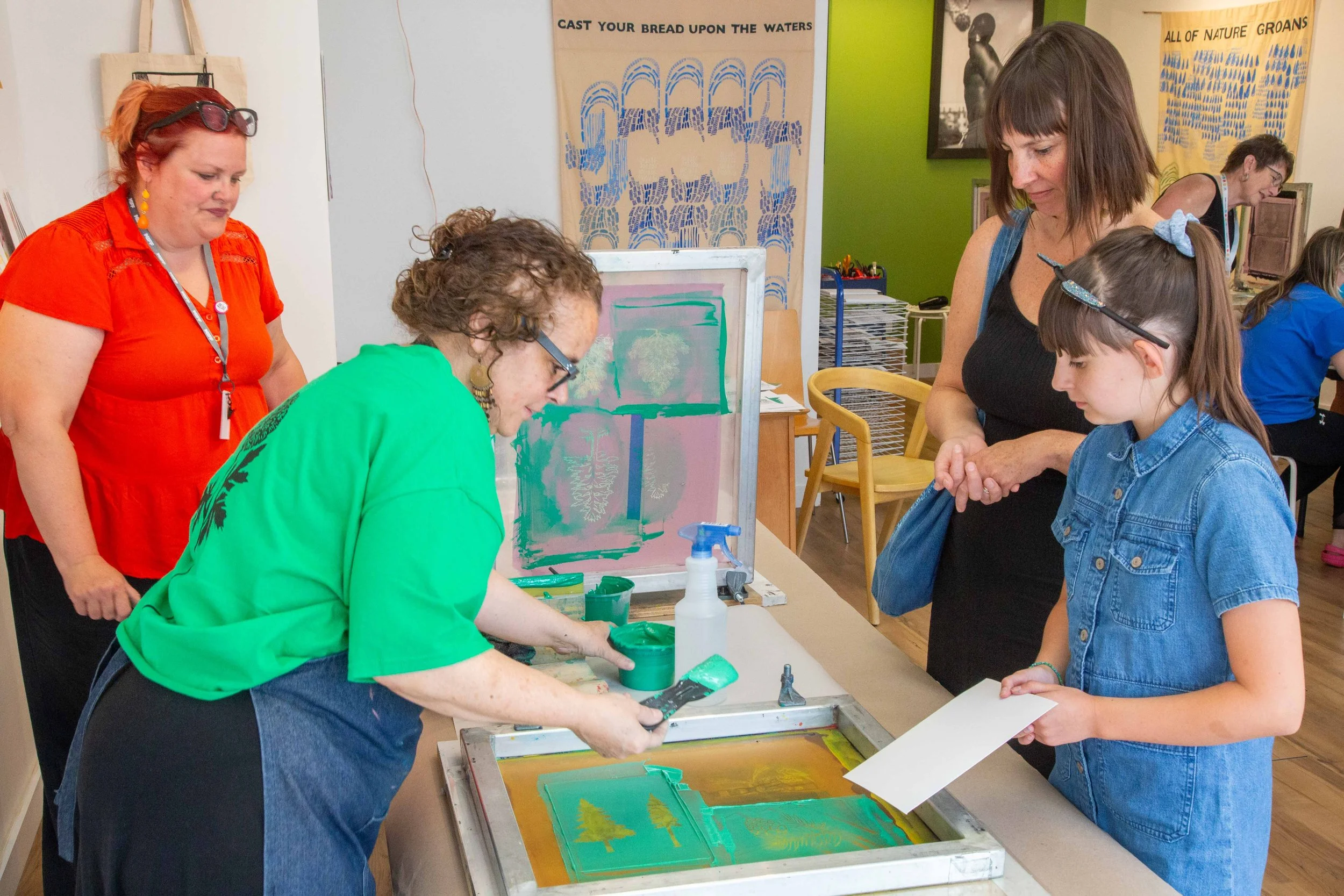 We partner with local artists to offer hands-on workshops for all ages, highlighting a wide variety of art forms.
