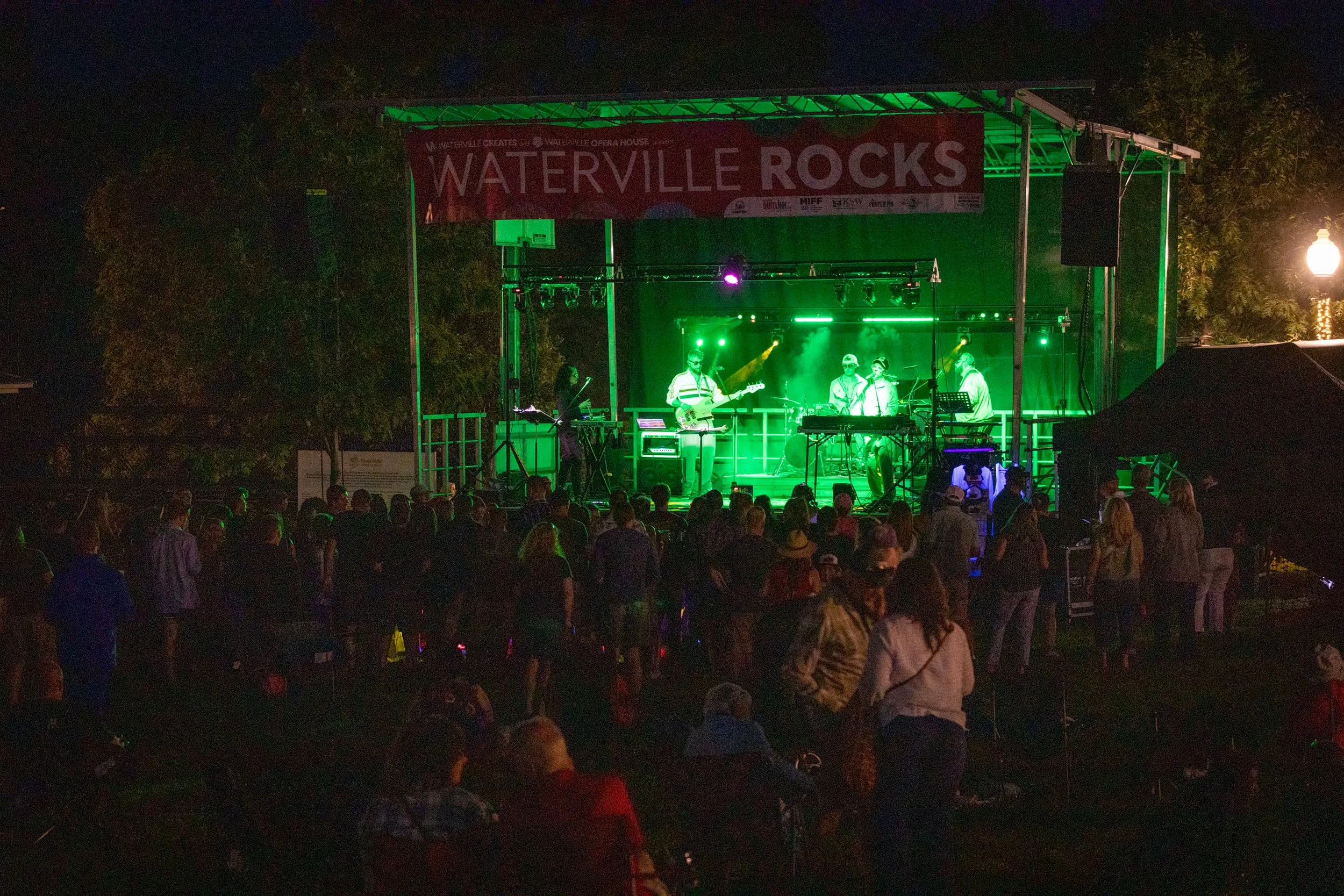 As part of MIFF opening night, the Waterville Rocks free outdoor concert series kicks off.