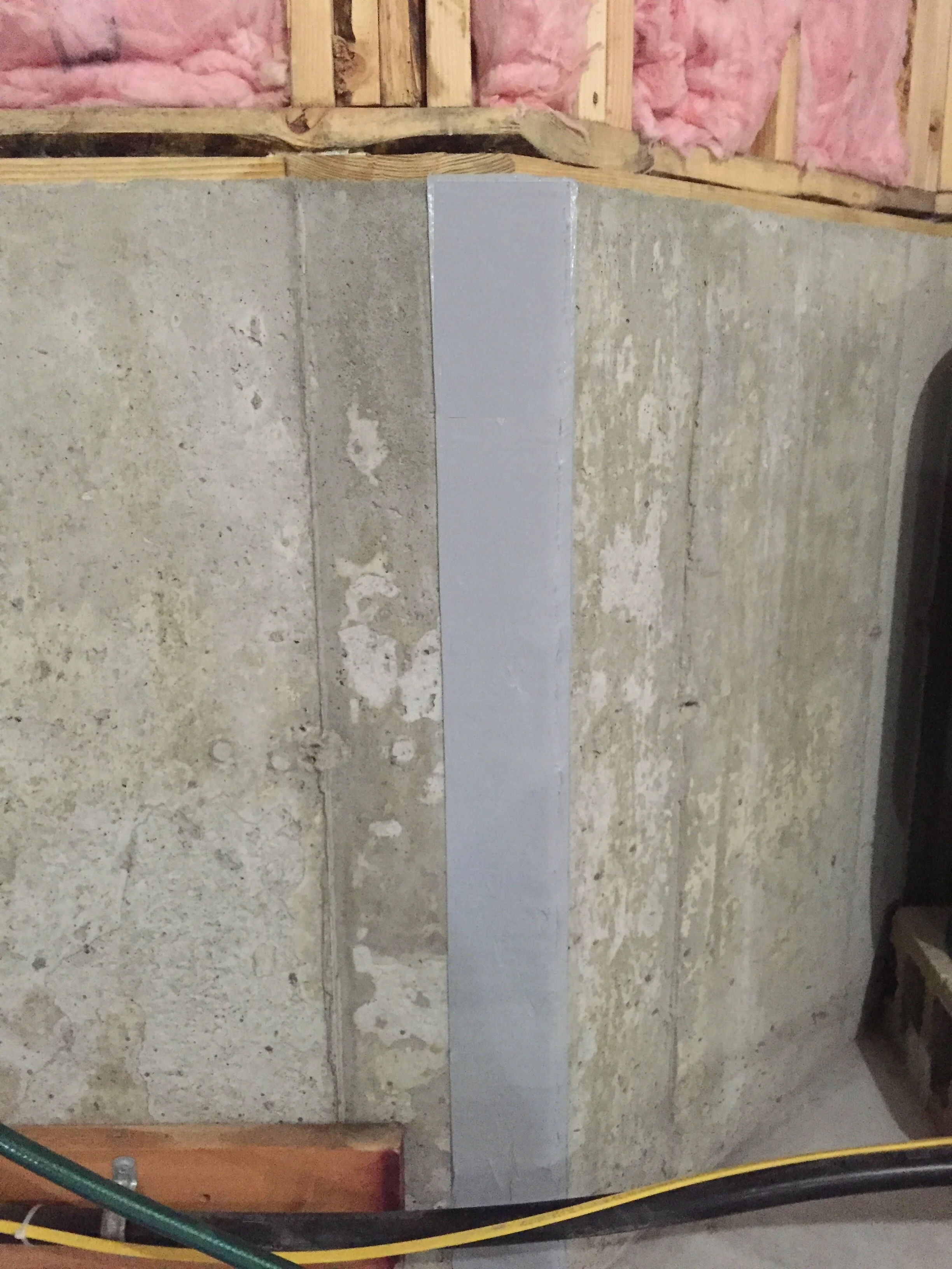 Leaking crack repair - after