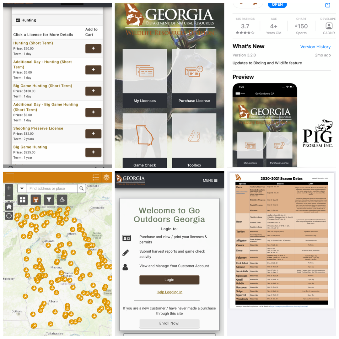 Georgia Hunting License Information