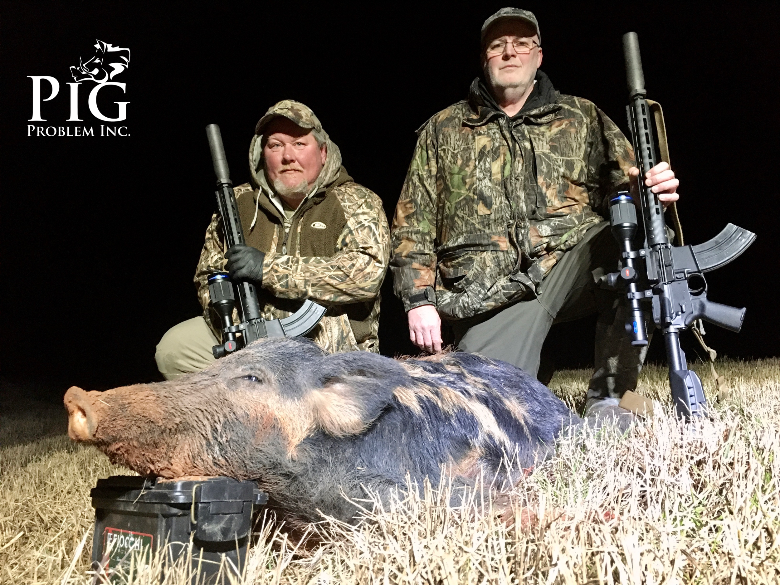 Mike and Wayne’s First Hog Hunt