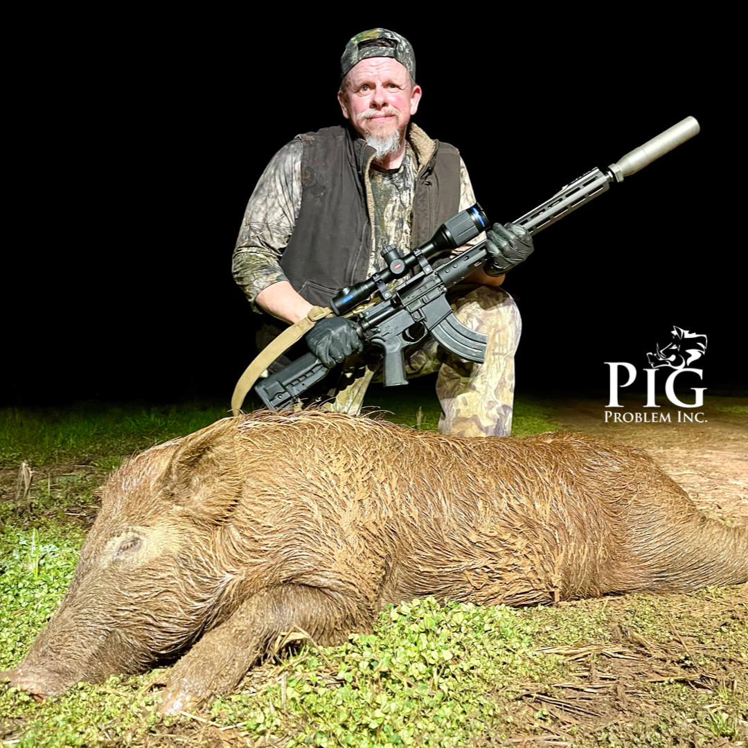 Travis Hammered This Boar