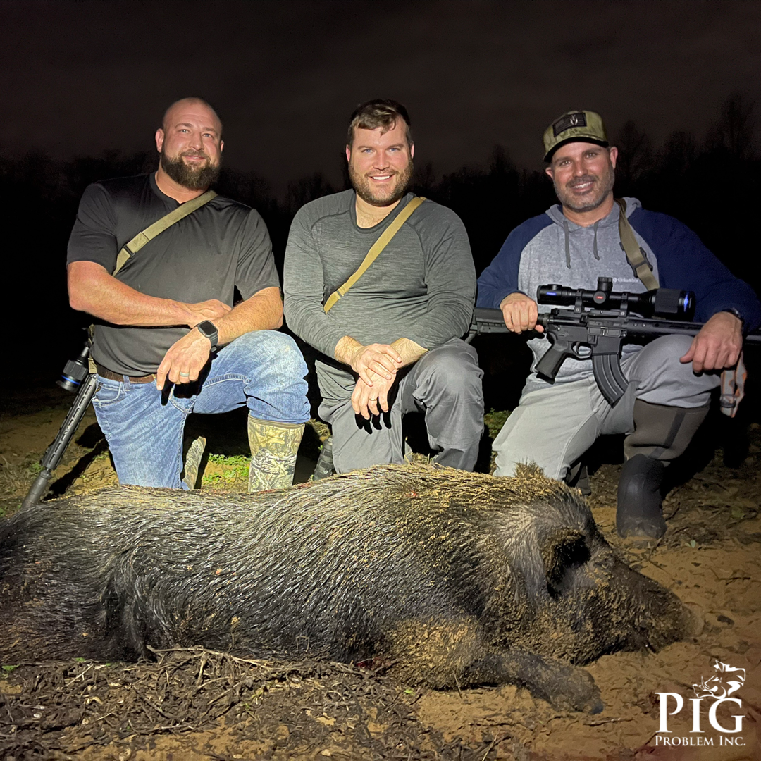 Allen, Brad, &amp; Wes's Hog Hunting Adventure