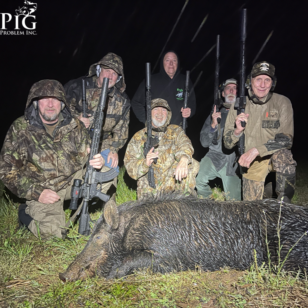 Rainy Night Hog Hunting