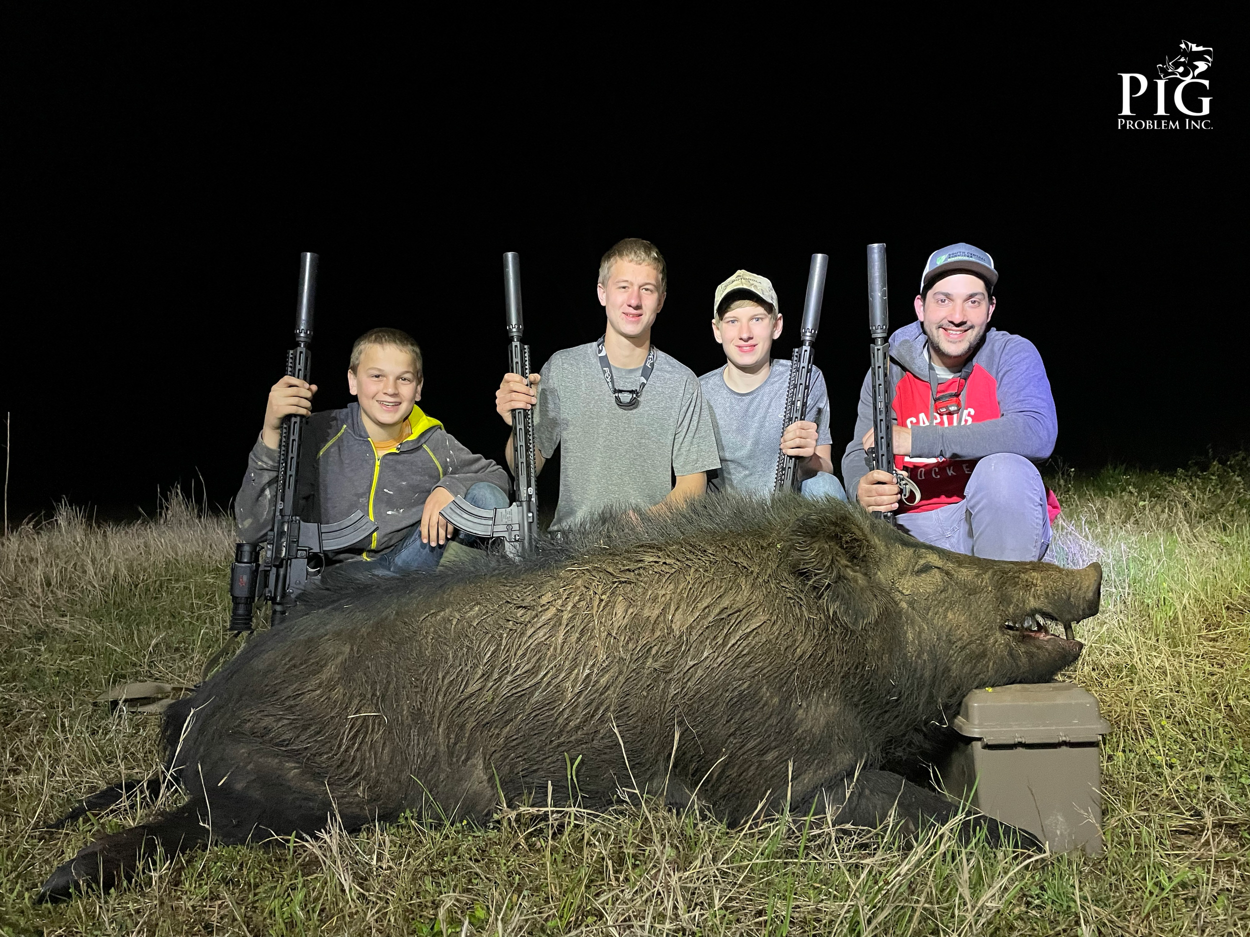 10 Hogs In 2 Nights Of Hunting