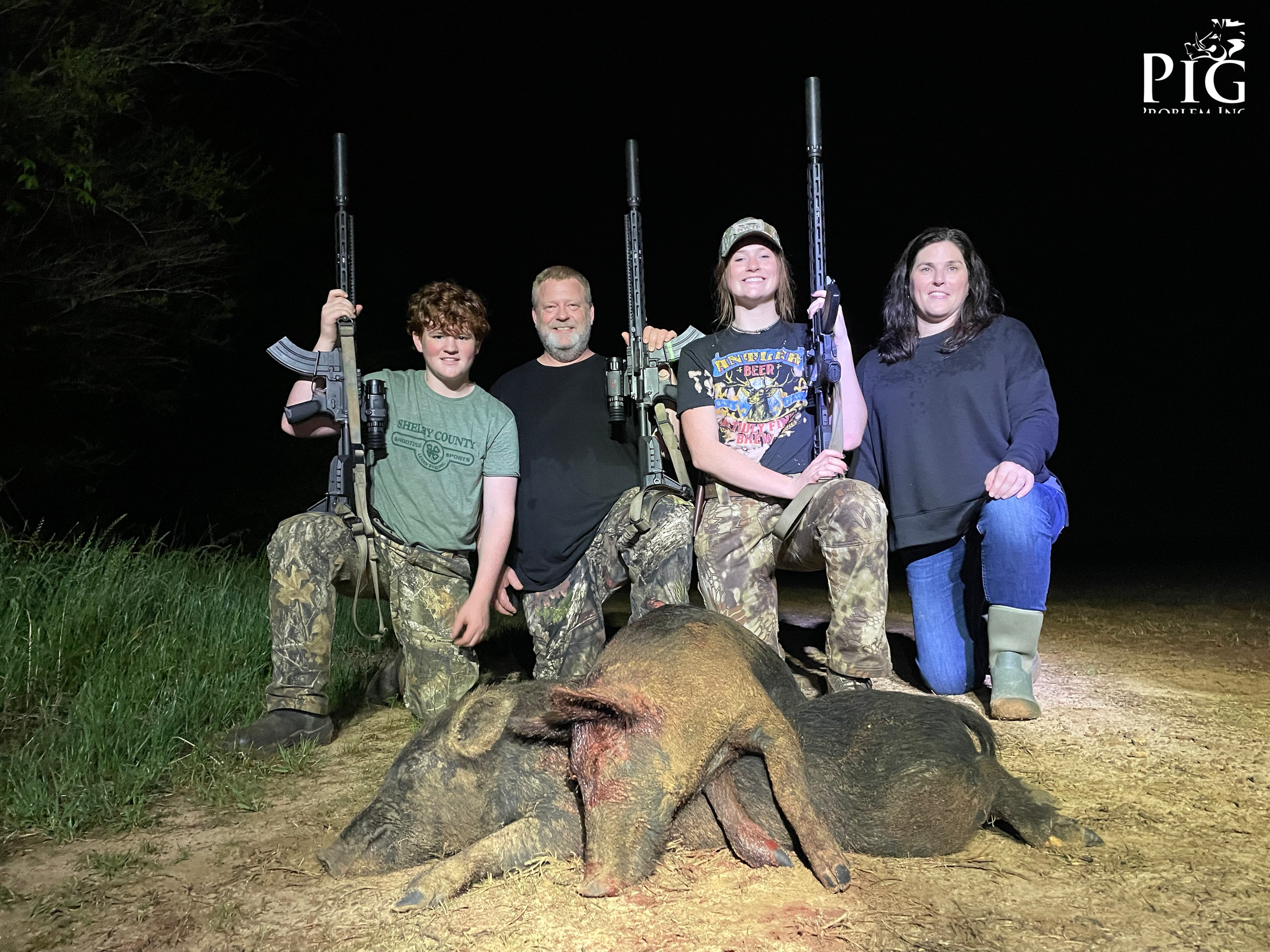 Family Hog Hunt Americus, Georgia