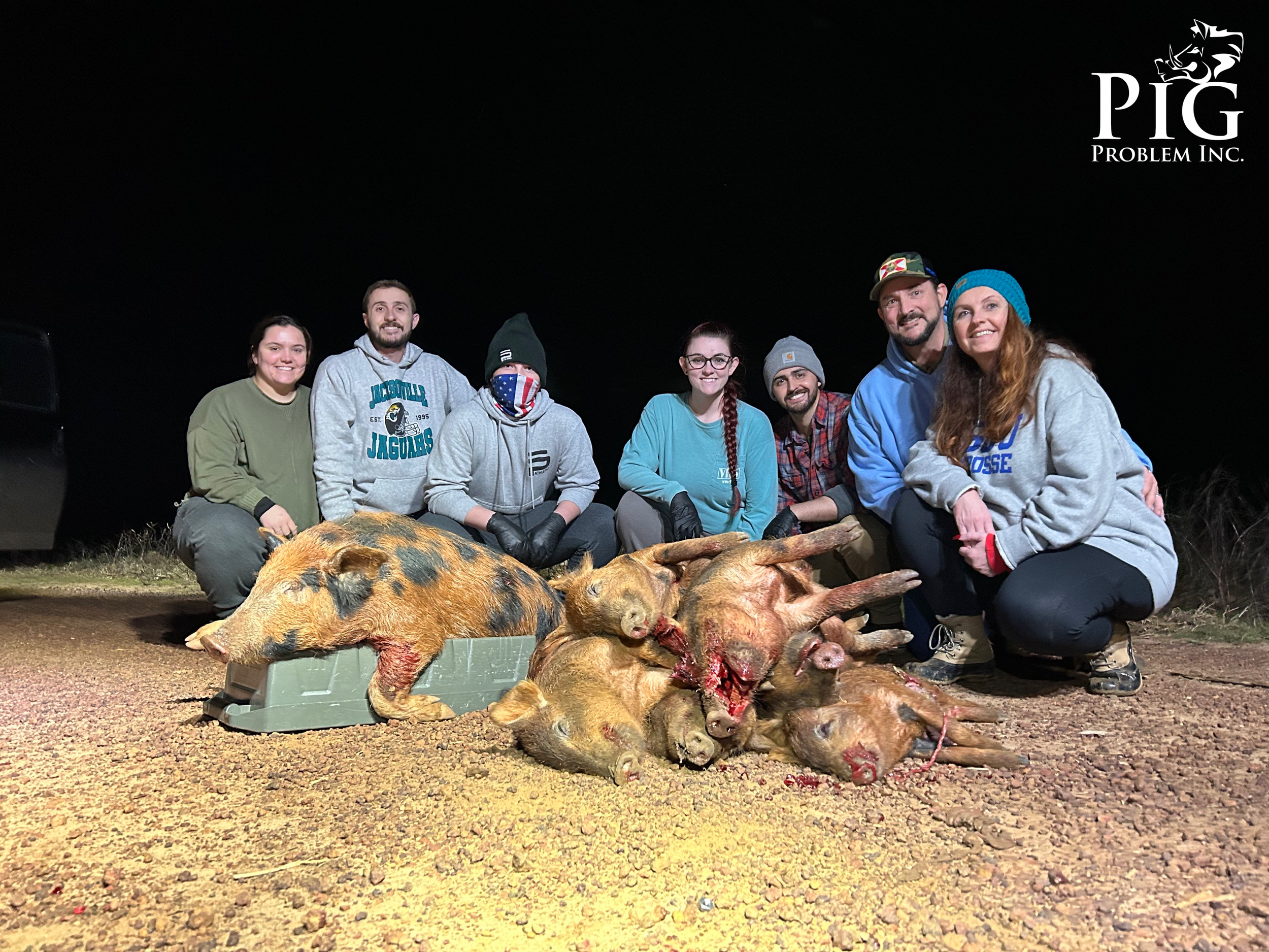 Pig Pile in Americus, Georgia