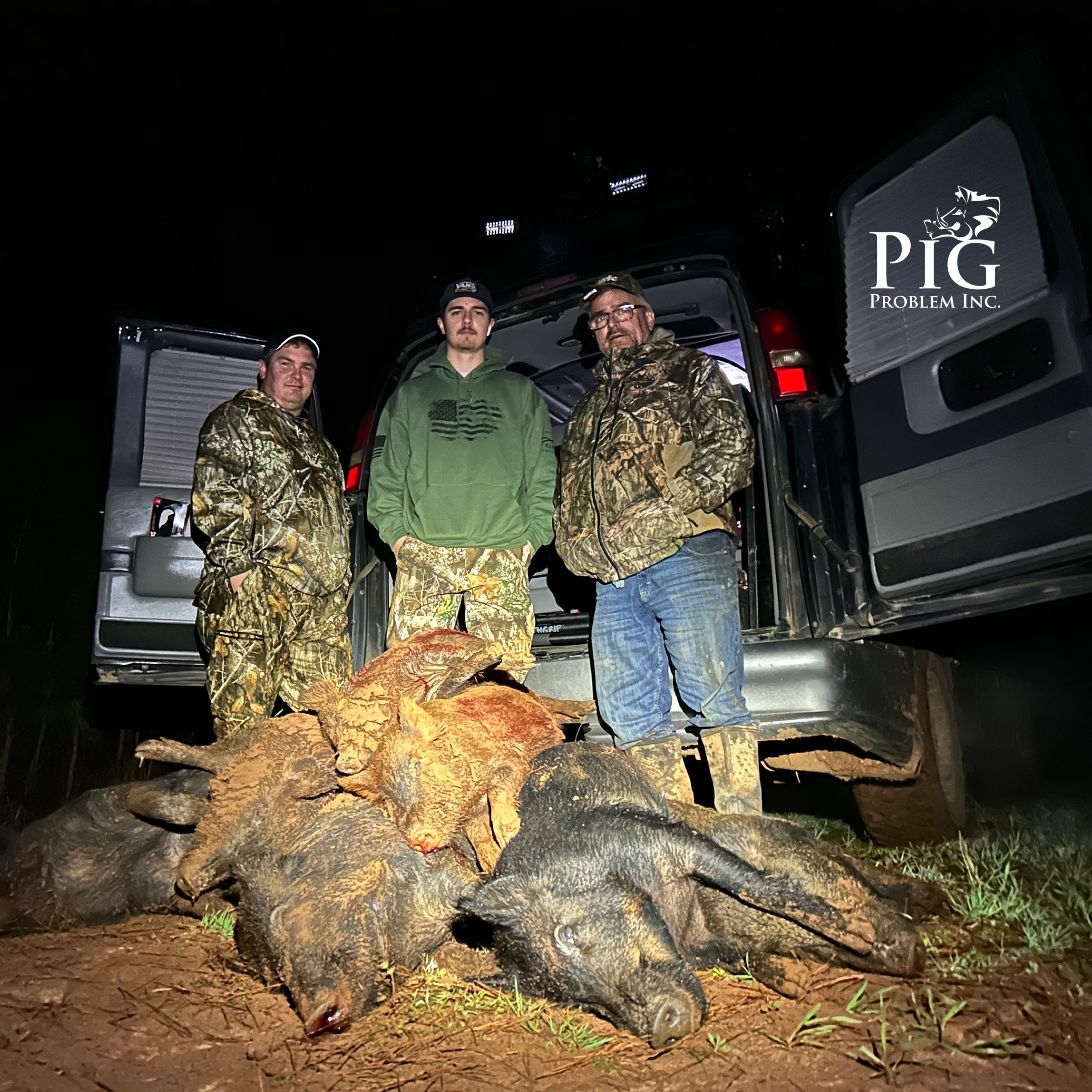 Pig Pile In Americus, Georgia 