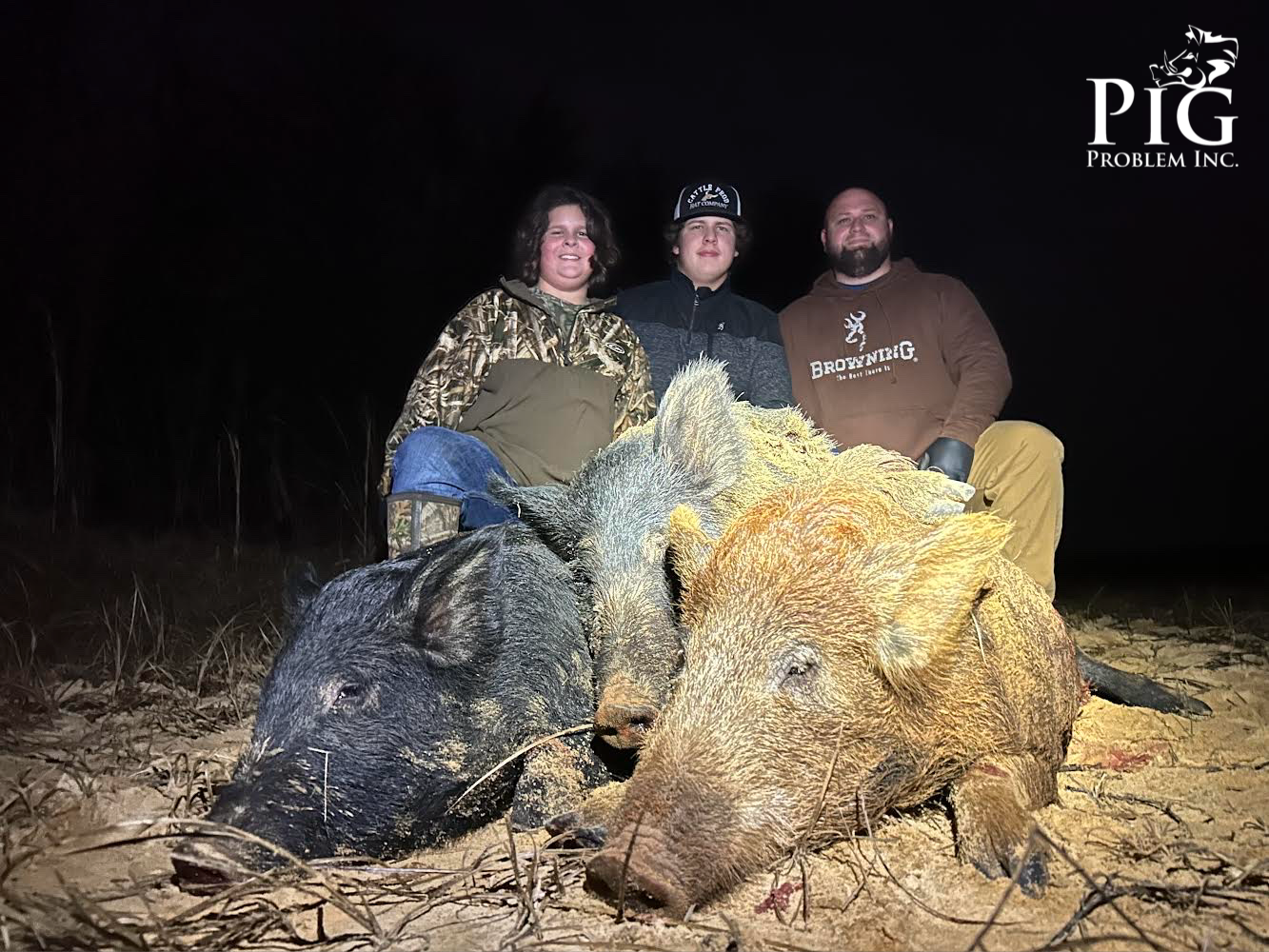 Father and Son Hunting
