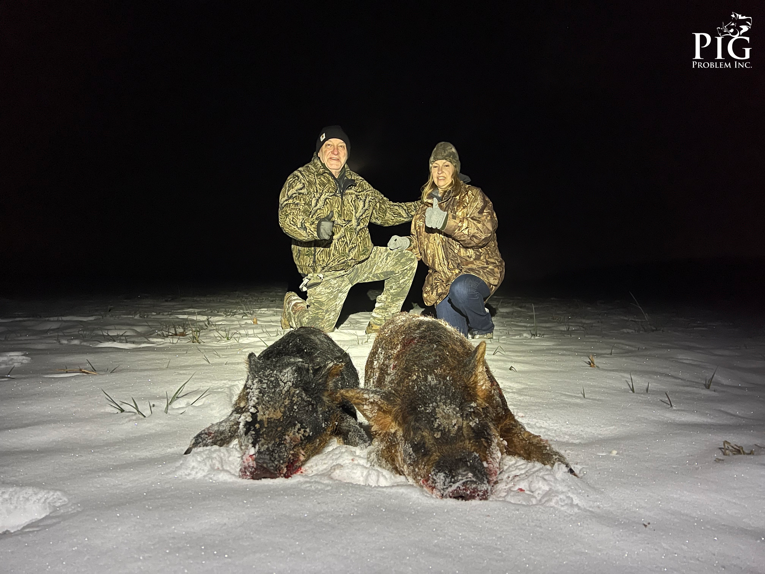 Thermal Hunting In The Snow