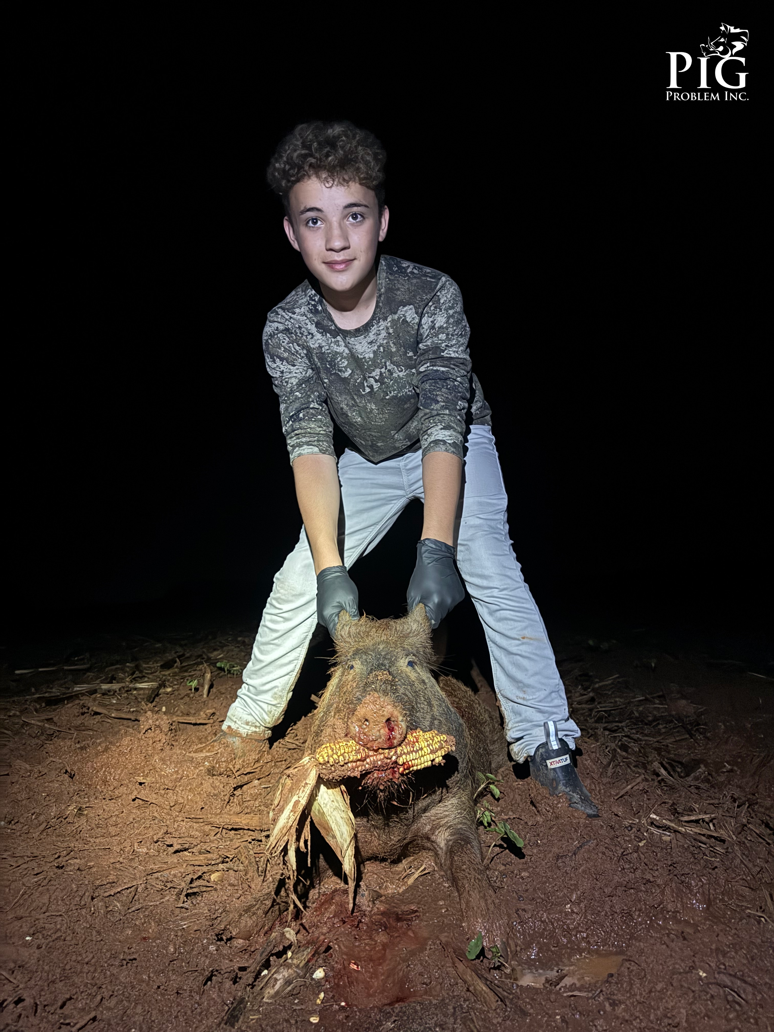 First Time Hunter With PigProblem Inc.