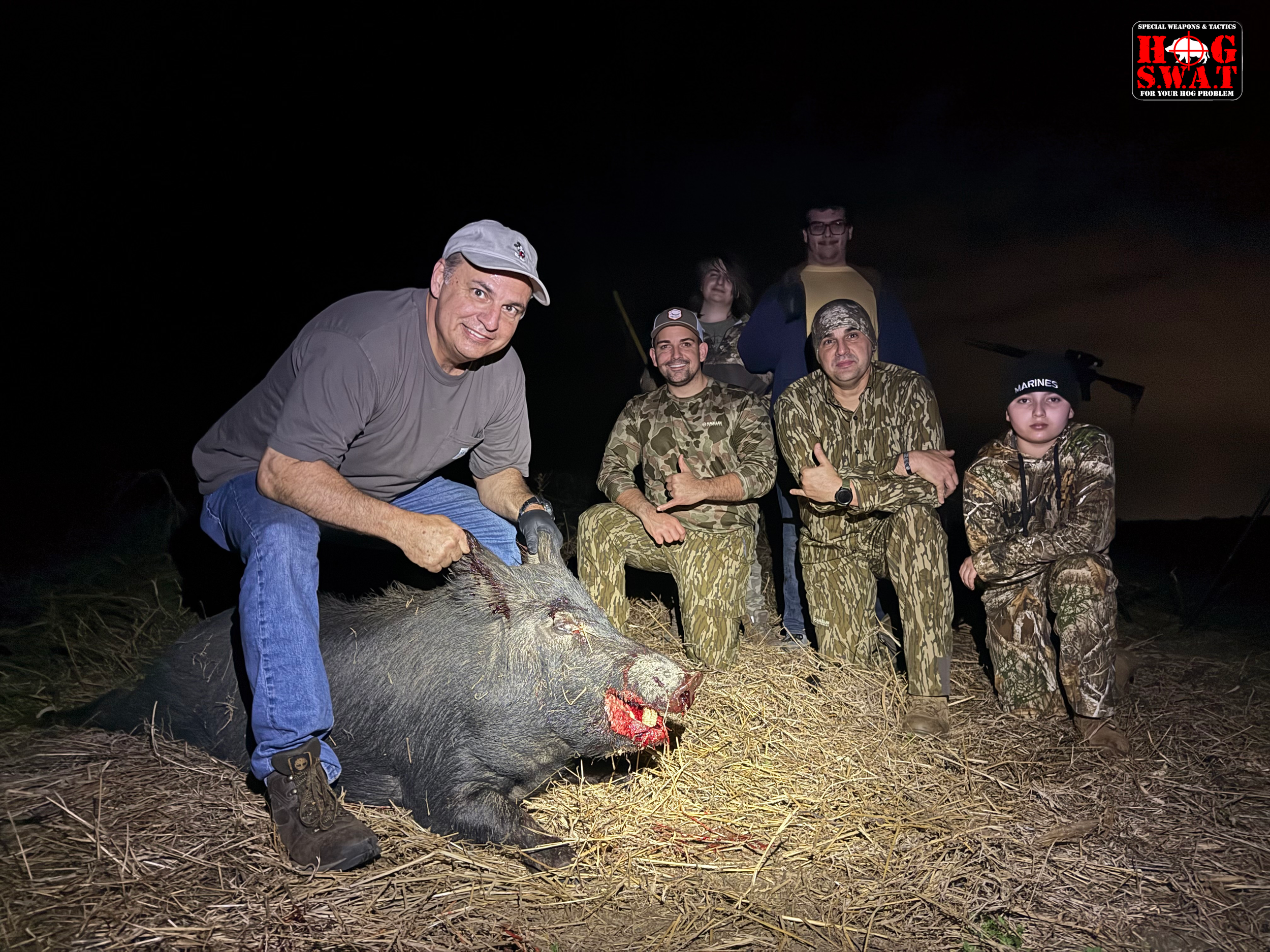 Large Group Hog Hunts