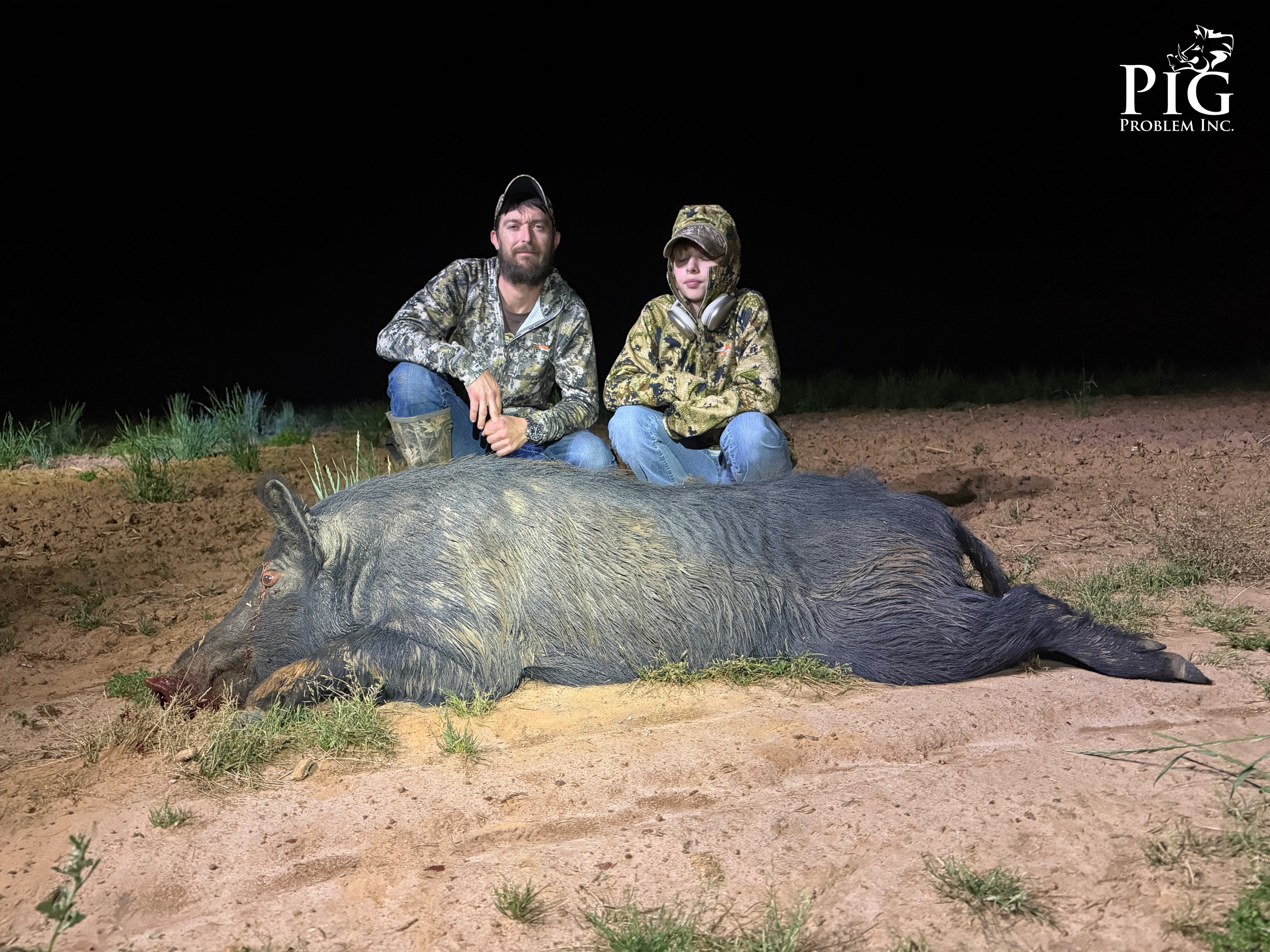 Family Hog Hunting