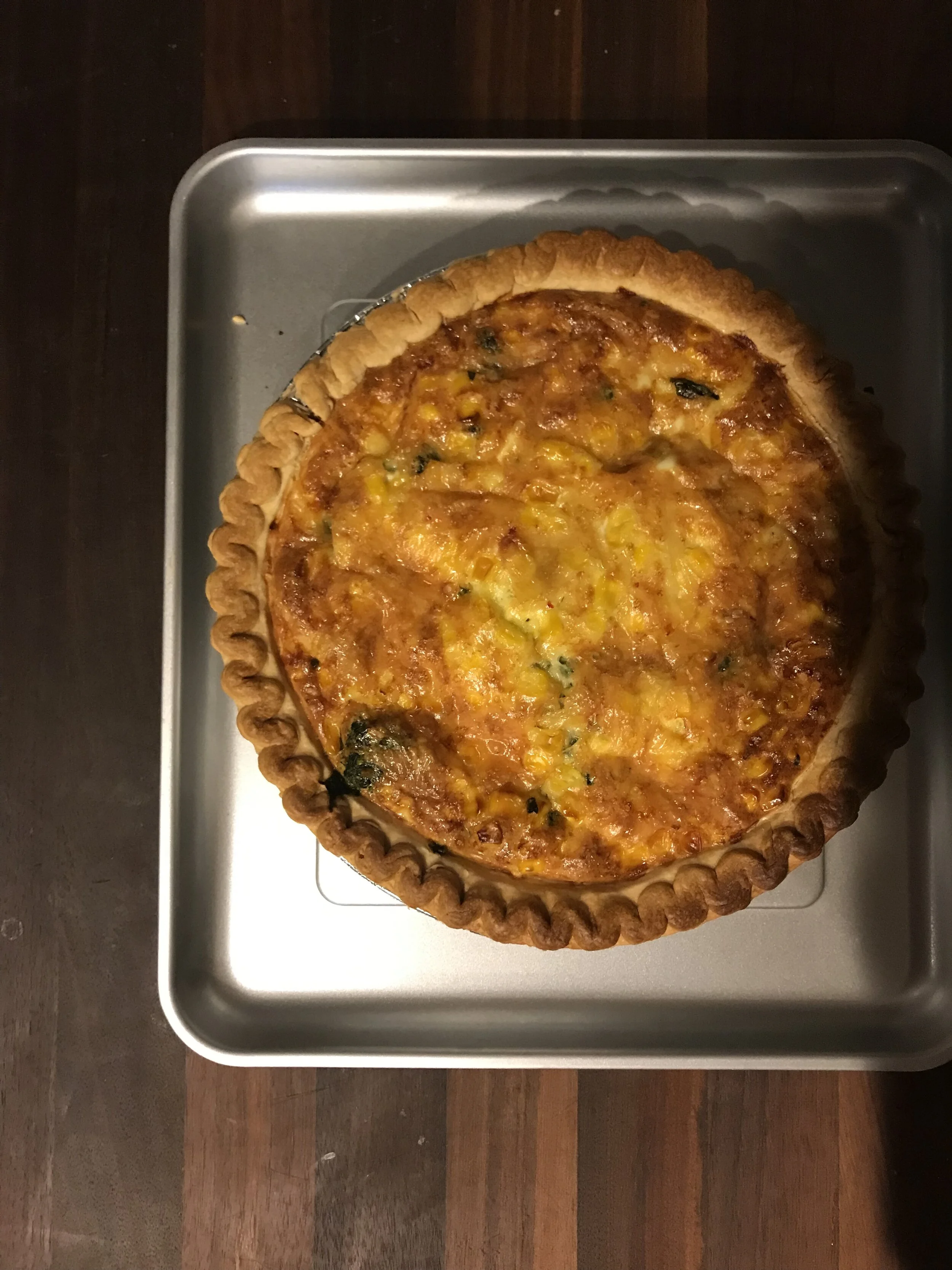 Southwest Breakfast Quiche