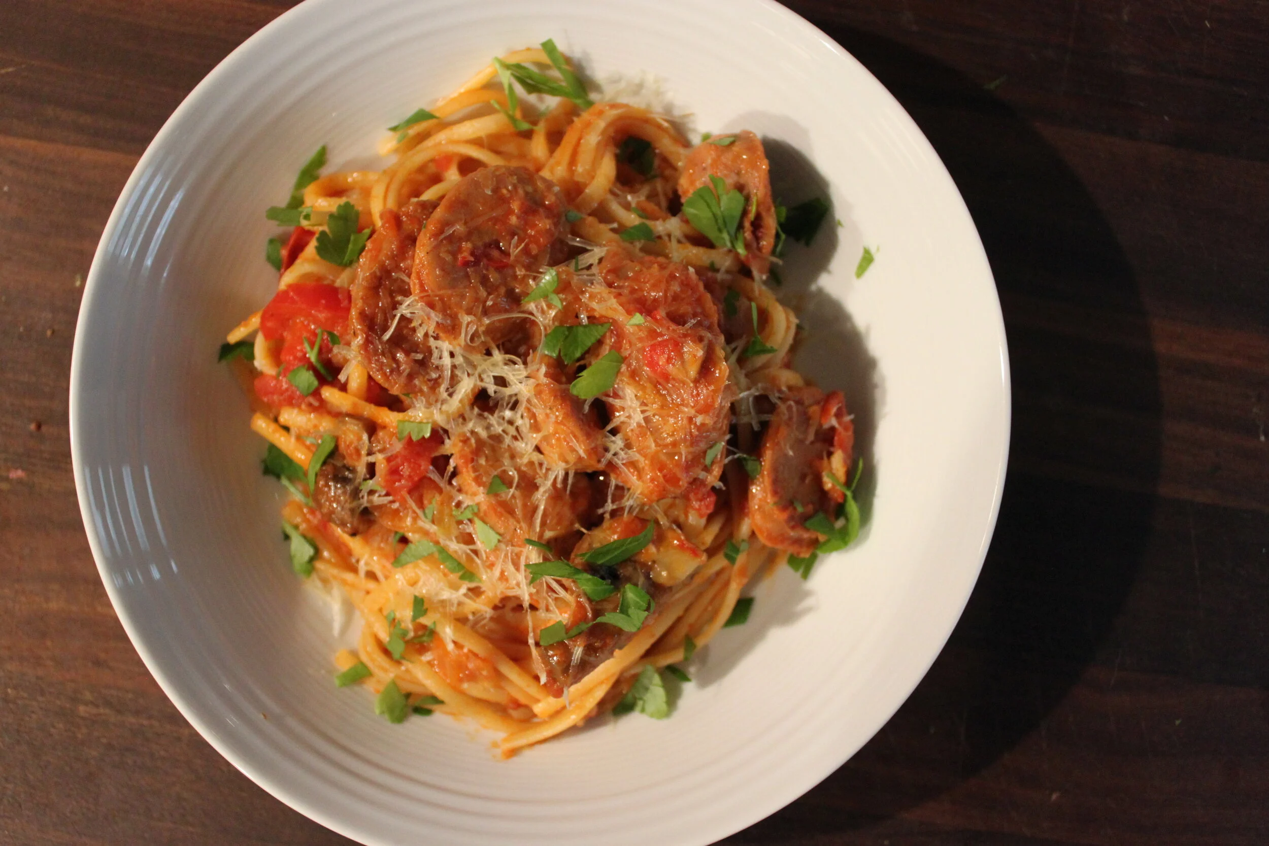 Sweet &amp; Spicy Italian Pasta